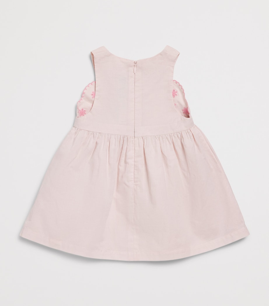 Tartine et Chocolat Cotton Embroidered Dress (3 Months-4 Years) Pâle Image 2