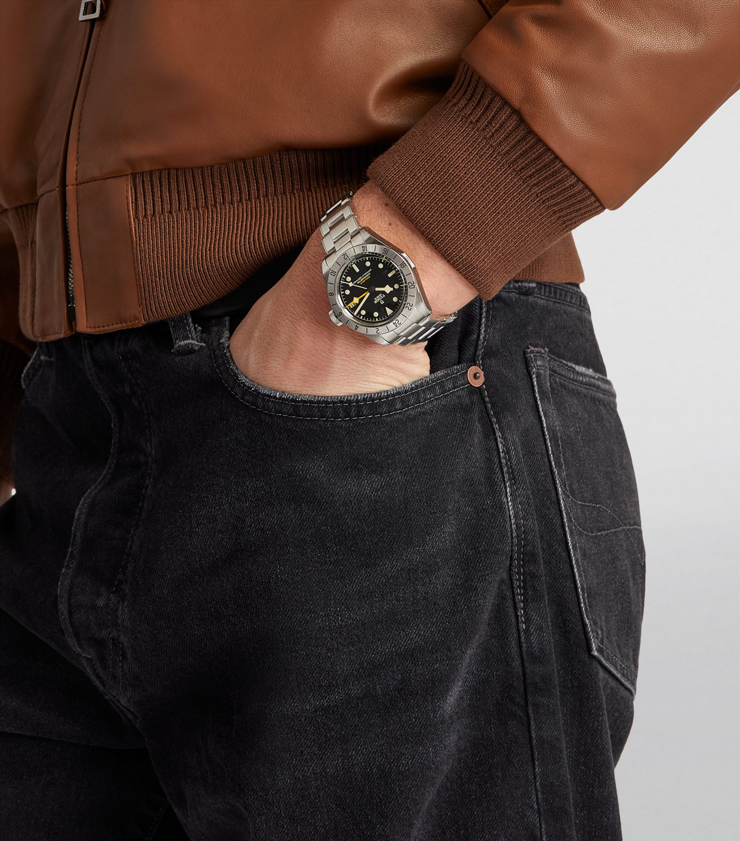 TUDOR Black Bay Pro Stainless Steel Watch 39mm Black Image 4