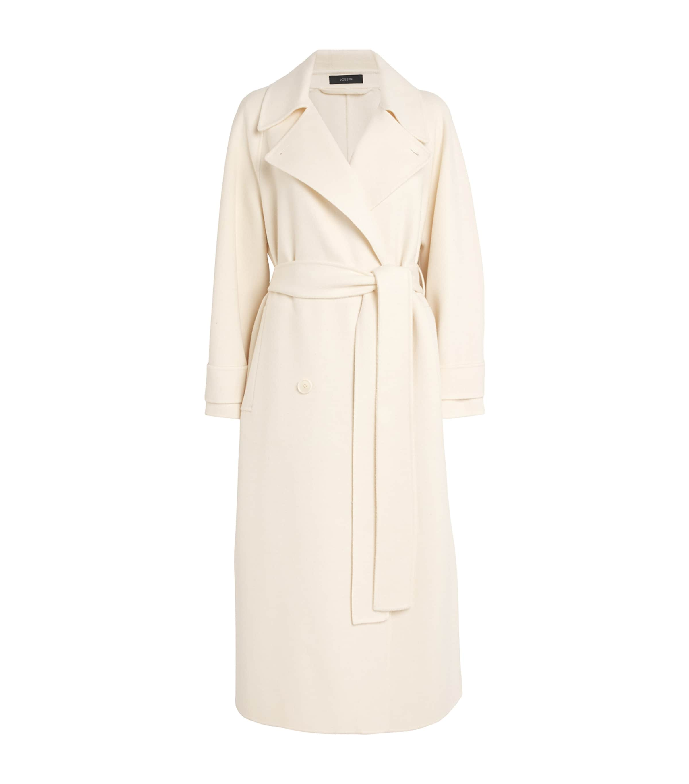 Shop Joseph Wool-cashmere Navarre Coat In Ivory