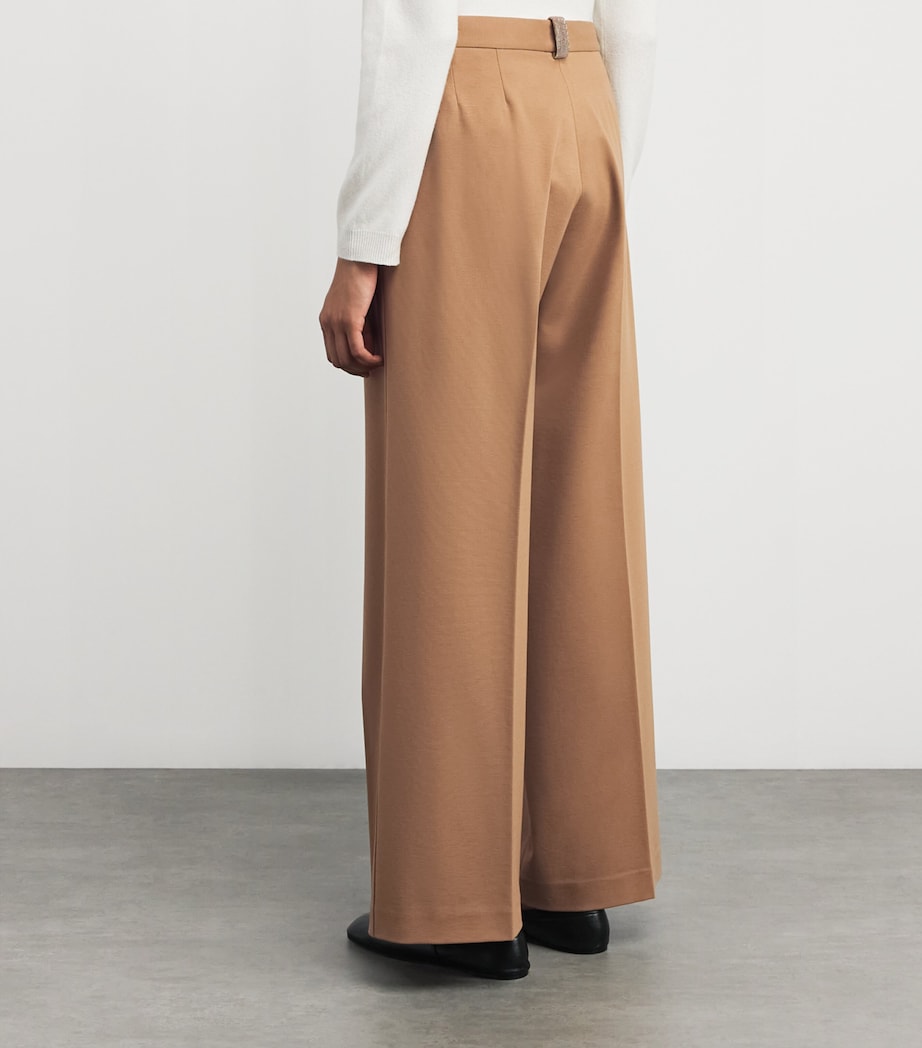 Wool Wide-Leg Trousers 1268 VIMINI Image 4