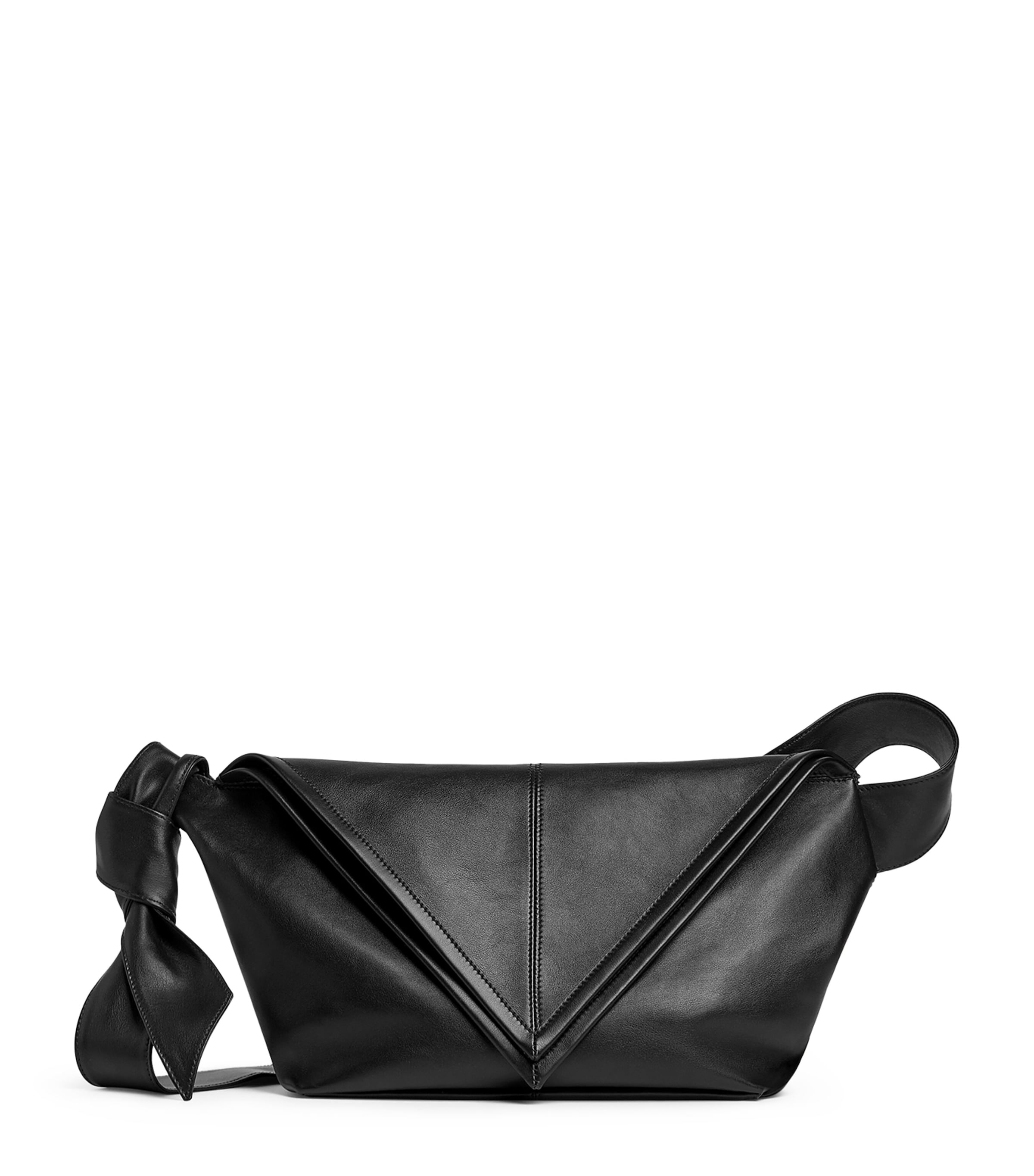 Bottega Veneta Small Leather Sawyer Shoulder Bag | Harrods US