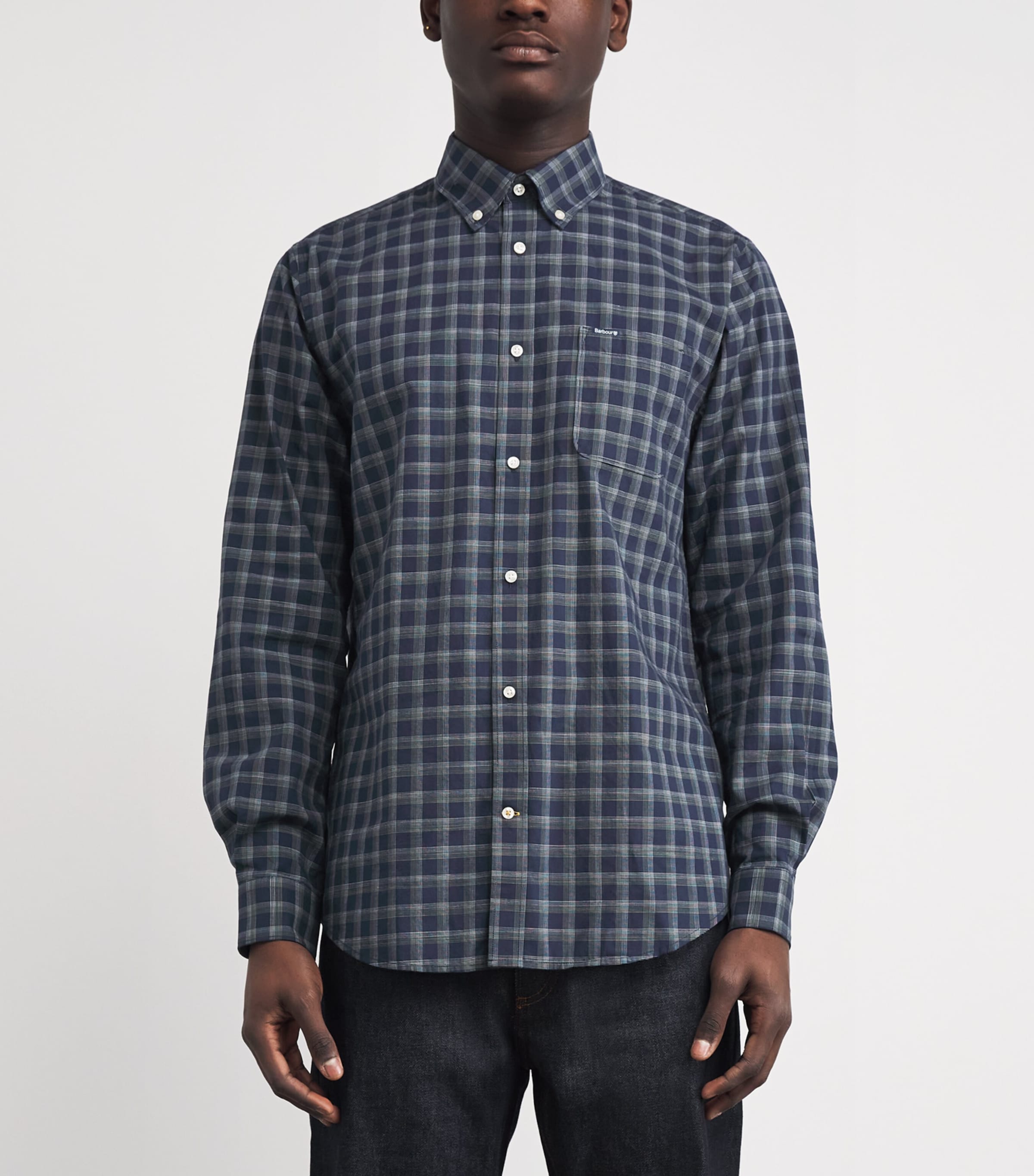 Barbour Mens Cotton Bramwell Tailored Shirt Image 3