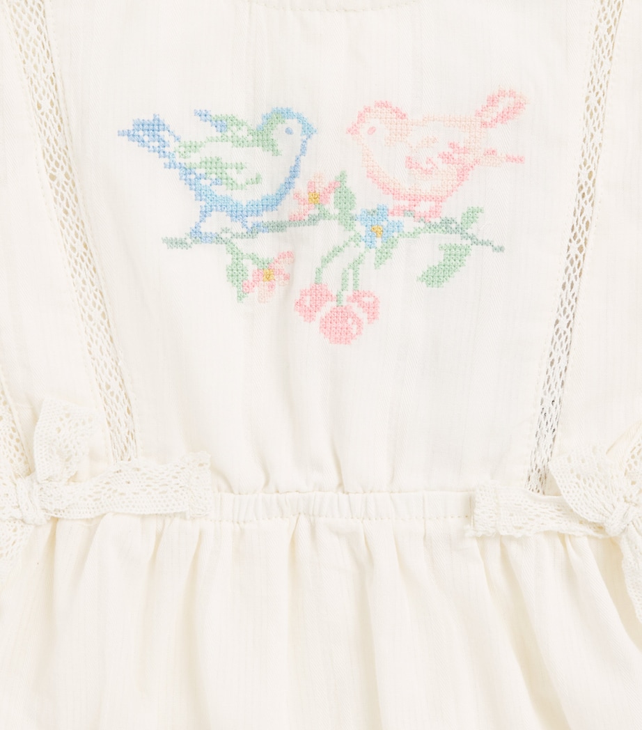 Gingersnaps Cotton Charlee Dress (6-36 Months) Offwhite Image 3