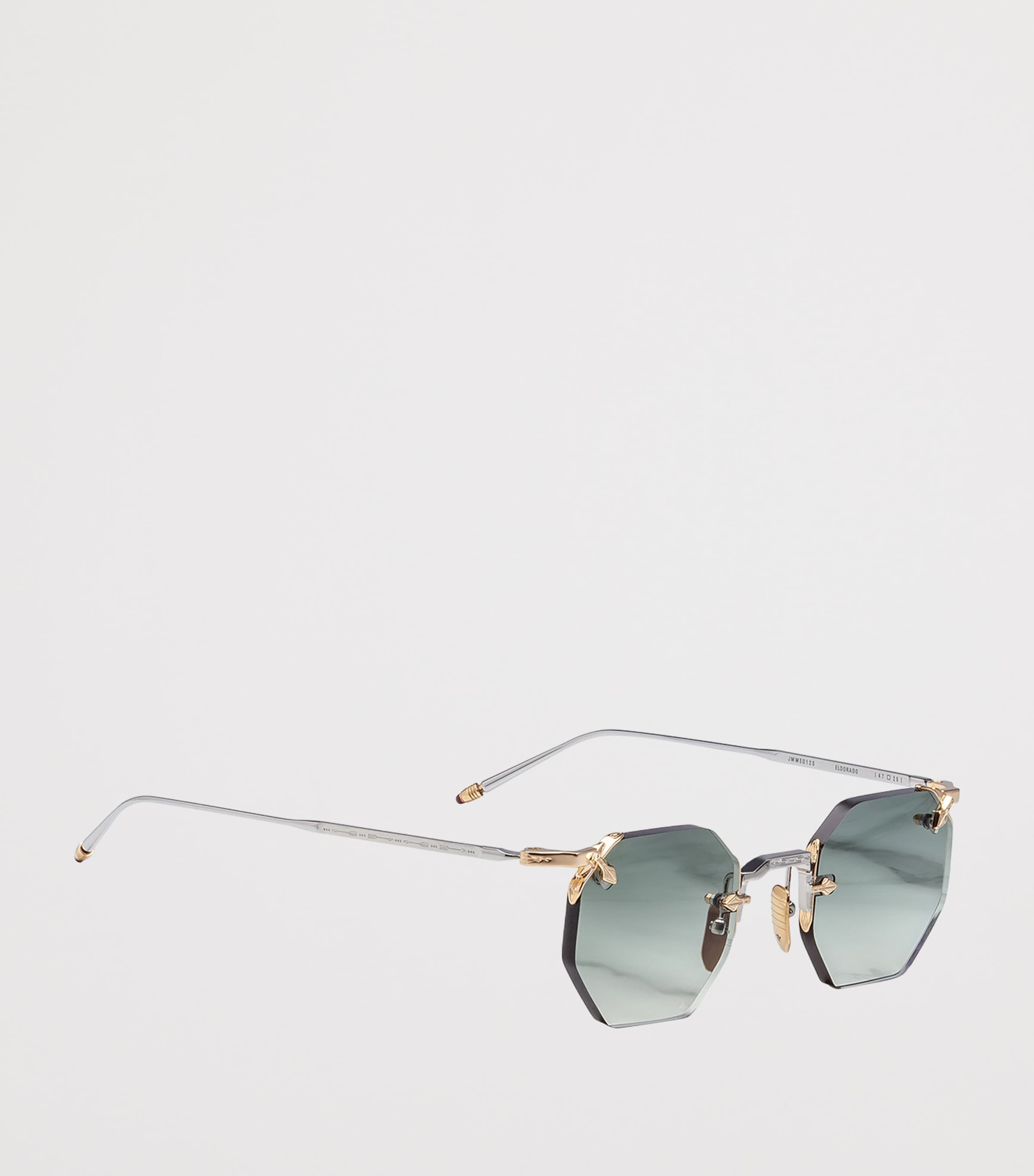 Jacques Marie Mage Metal El-Dorado Sunglasses Emerald Image 2