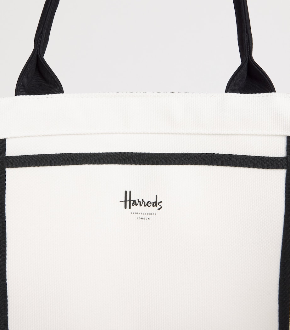 Harrods Lace Print Tote Bag Multi Print Image 3