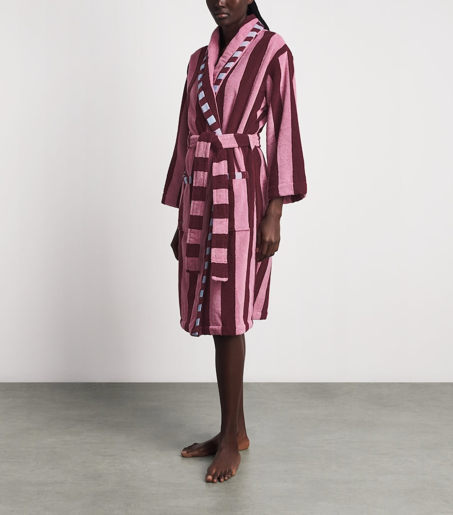 Knit Robe Patterns TBCO Burgundy Terry Cotton Bath Robe | Harrods AU