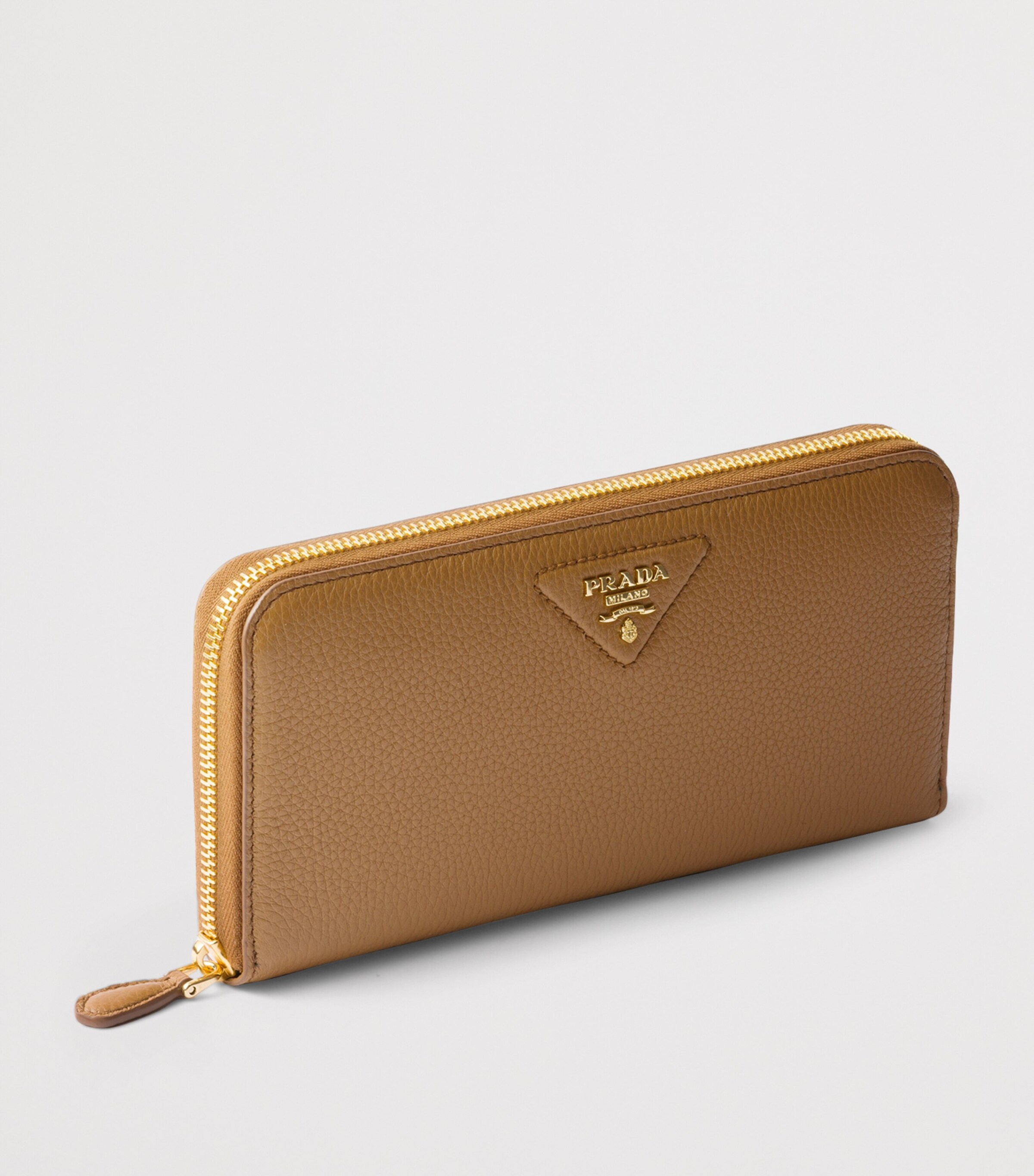 Large Leather Zip-Around Wallet F03CW Image 4