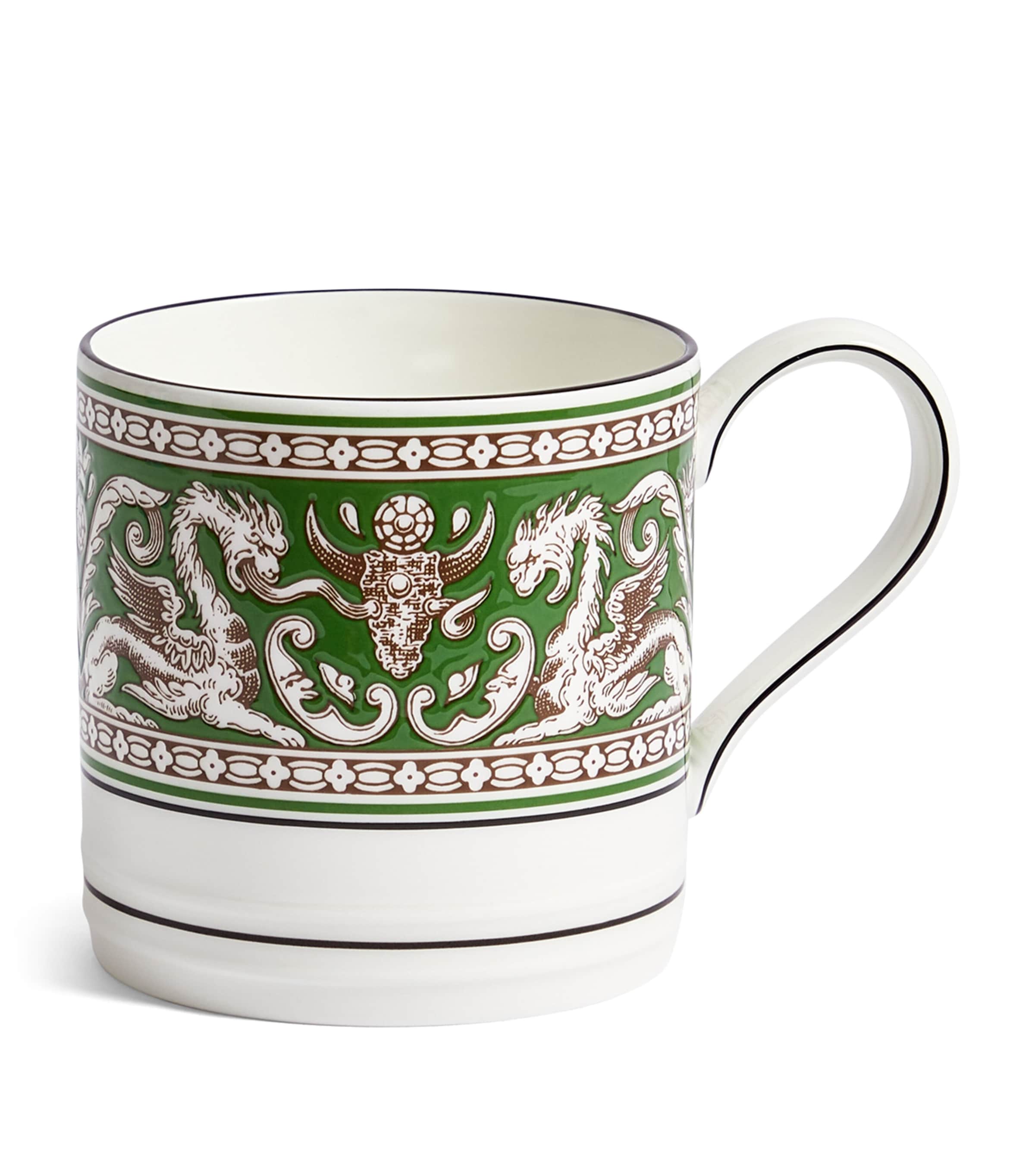 Wedgwood Florentine Verde Mug In Green