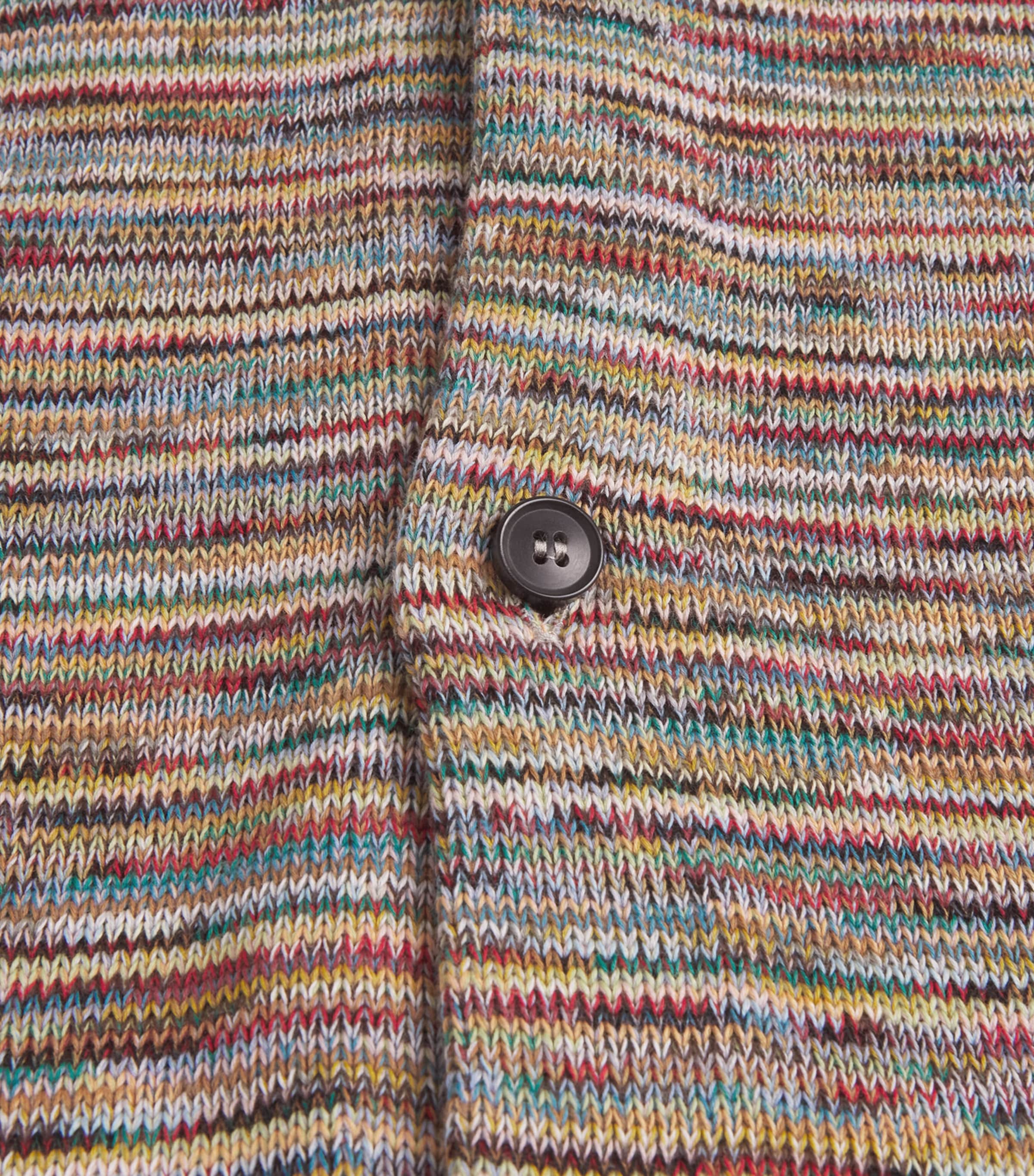 Paul Smith Mens Knitted Signature Stripe Shirt Multicolour Image 6