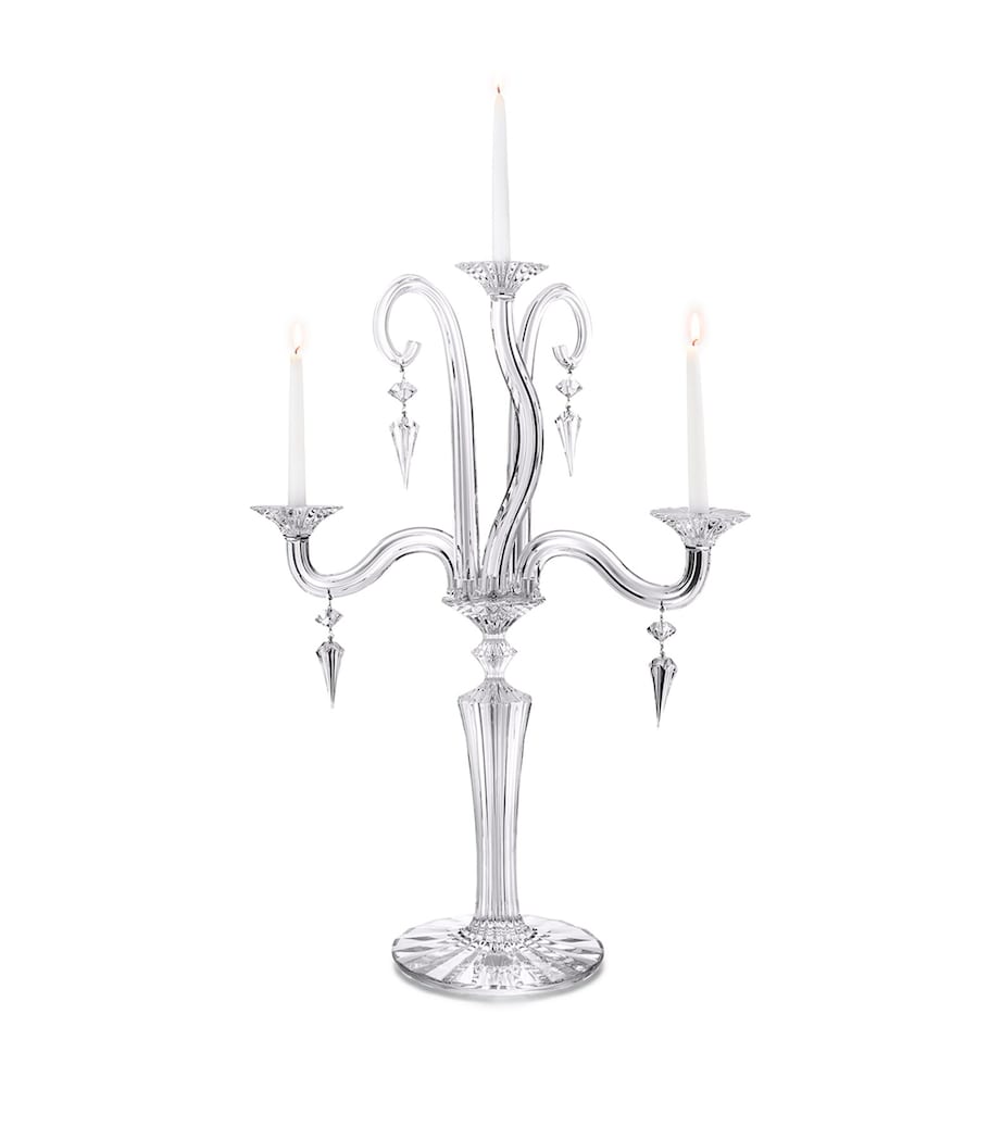 Crystal Mille Nuits Candelabra CLEAR Image 1