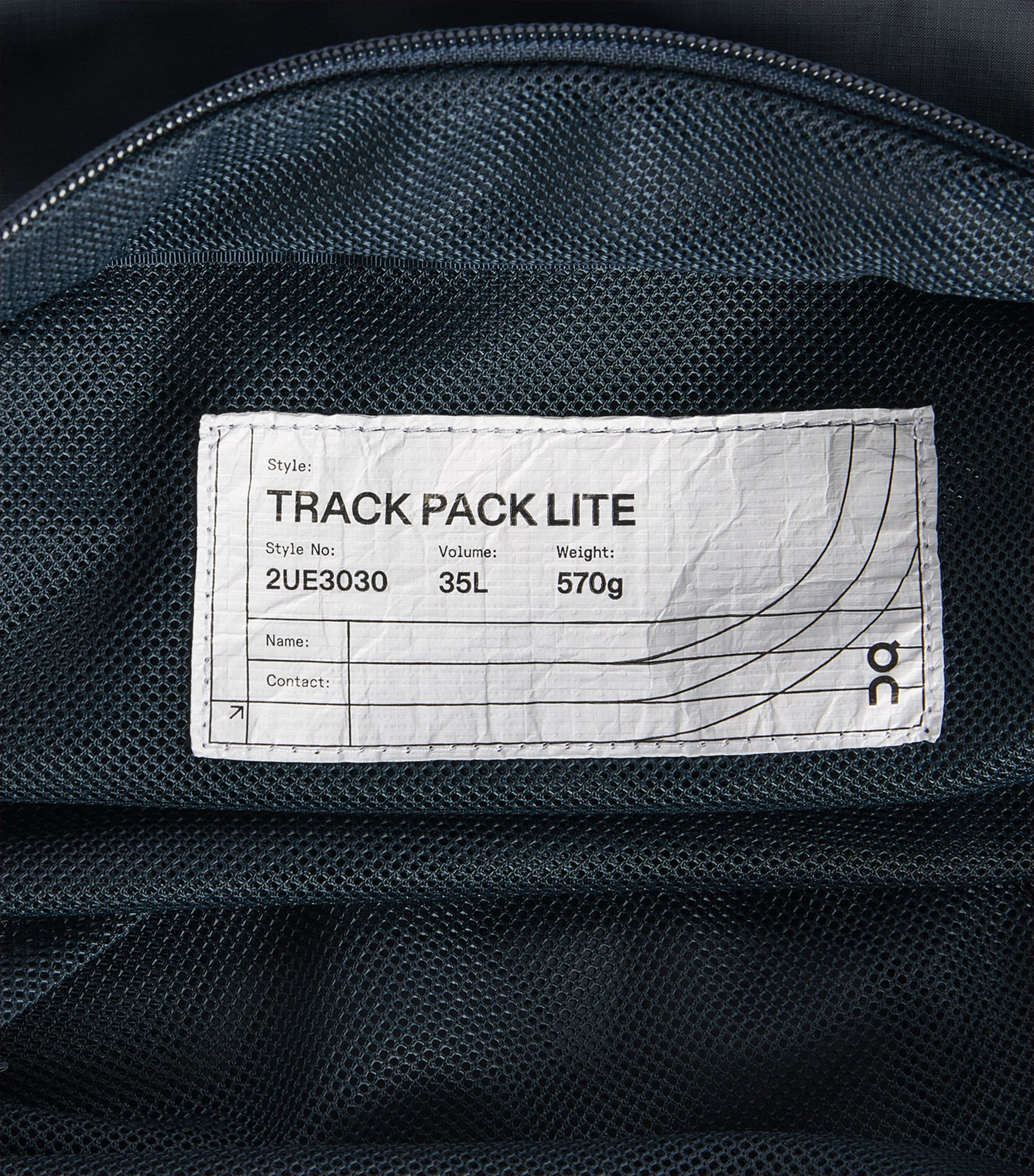 On Track Pack 35L Lite Bag Navy Image 6