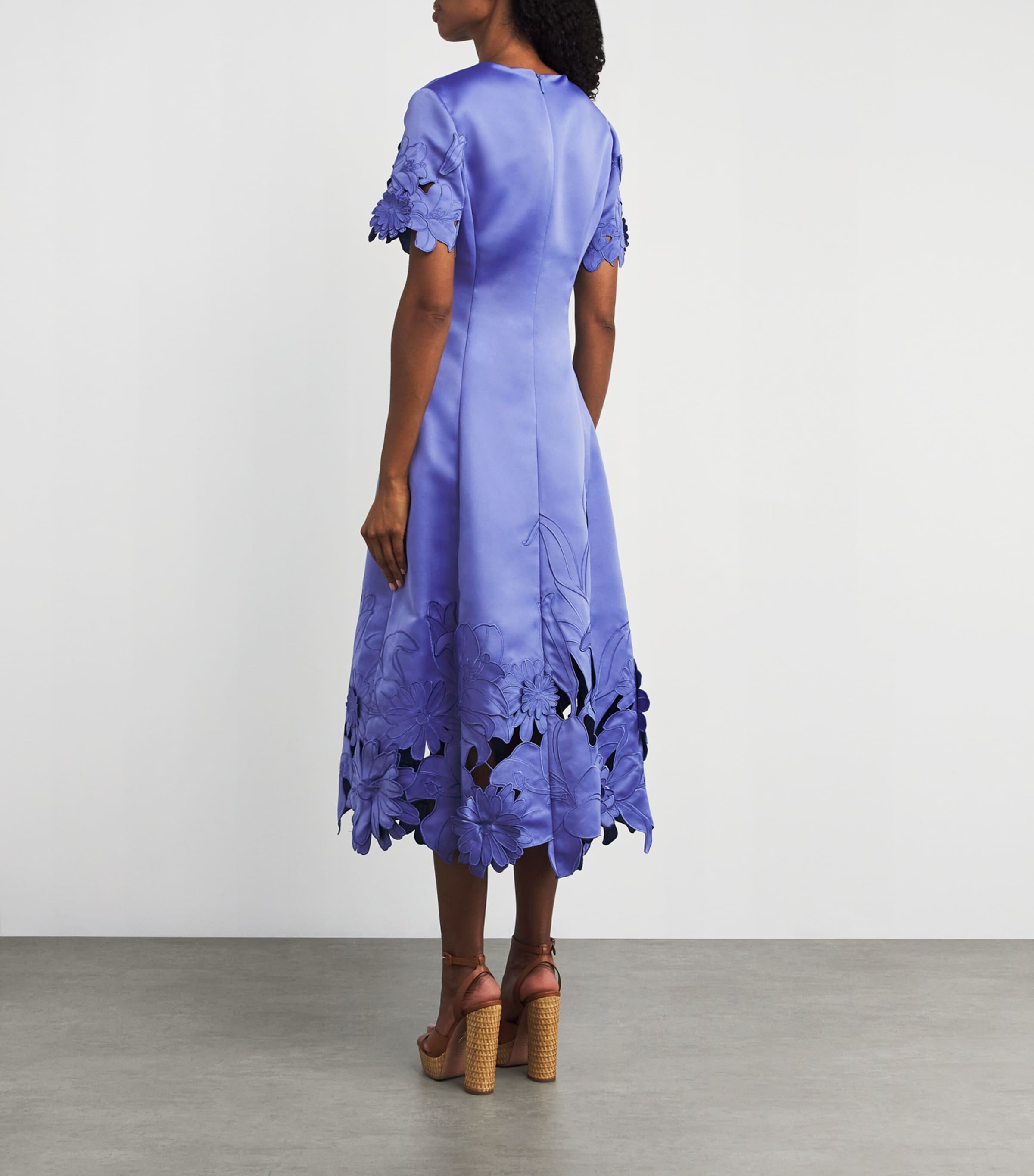 LEO LIN Floral-Appliqué Caroline Midi Dress | Partywear | Womens | Dresses | Women Clothing | Midi Dresses | Party Dresses | Cocktail Dresses LEO LIN Floral-Appliqué Caroline Midi Dress | Partywear | Womens | Dresses | Women Clothing | Midi Dresses | Party Dresses | Cocktail Dresses