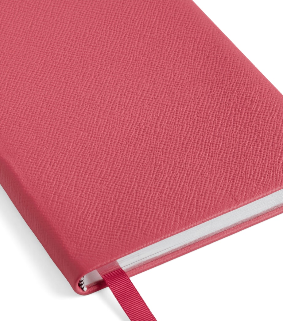Leather Soho Notebook RASPBERRY Image 2