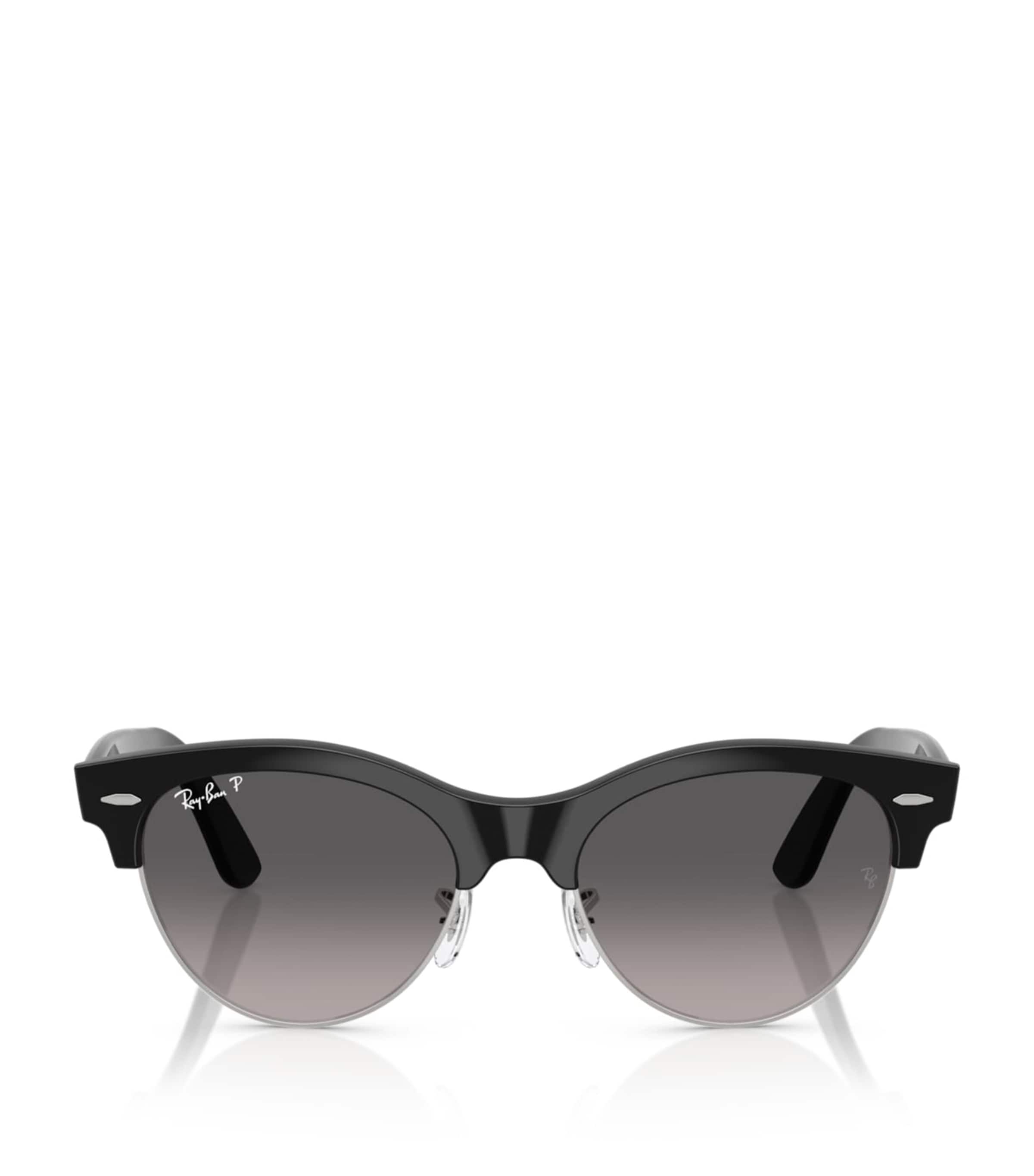 Ray-Ban RB2341 Clubmaster Way Square Sunglasses Black Image 1