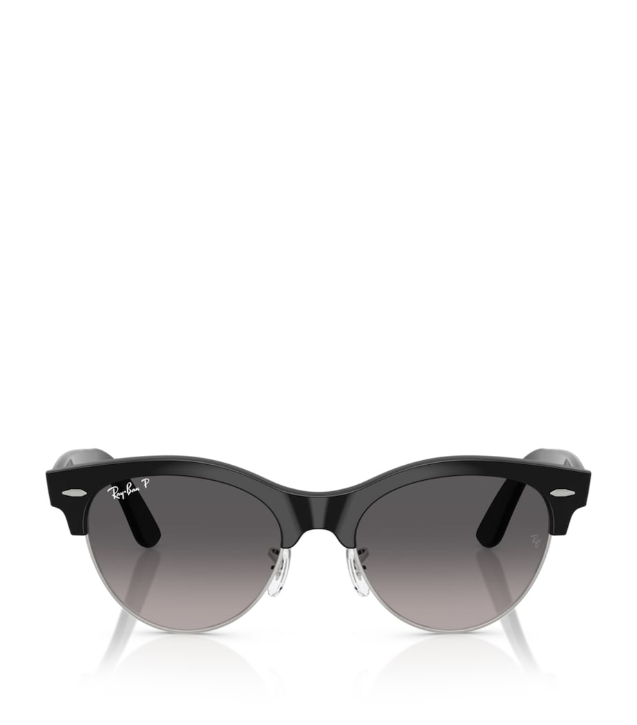 Ray-Ban RB2341 Clubmaster Way Square Sunglasses Black Image 1