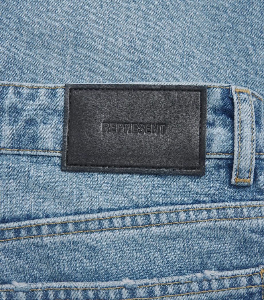 Represent Mens Heaton Straight Jeans Authentic Blue Image 6