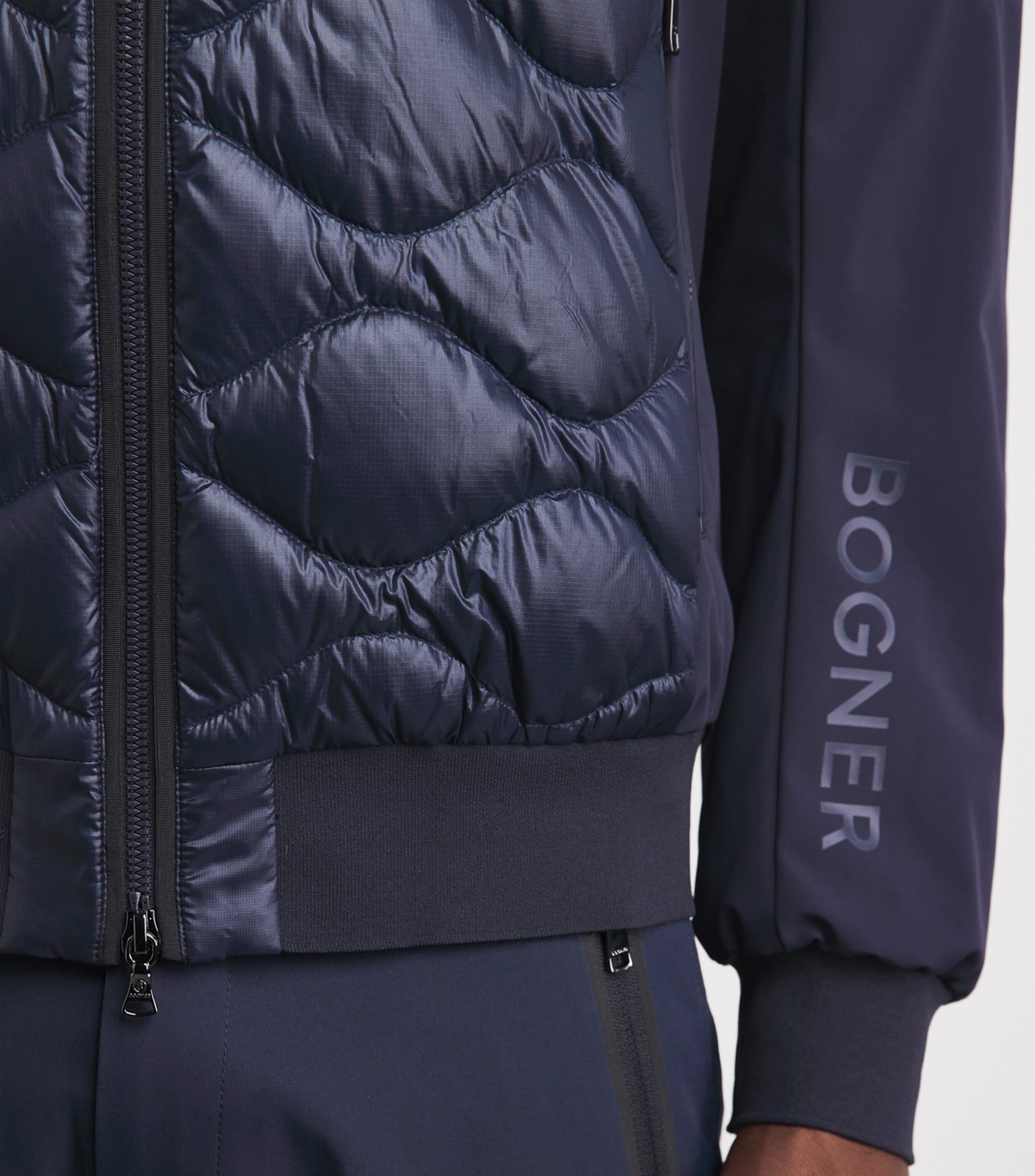 Bogner Mens Down Aarin Hybrid Jacket Image 3