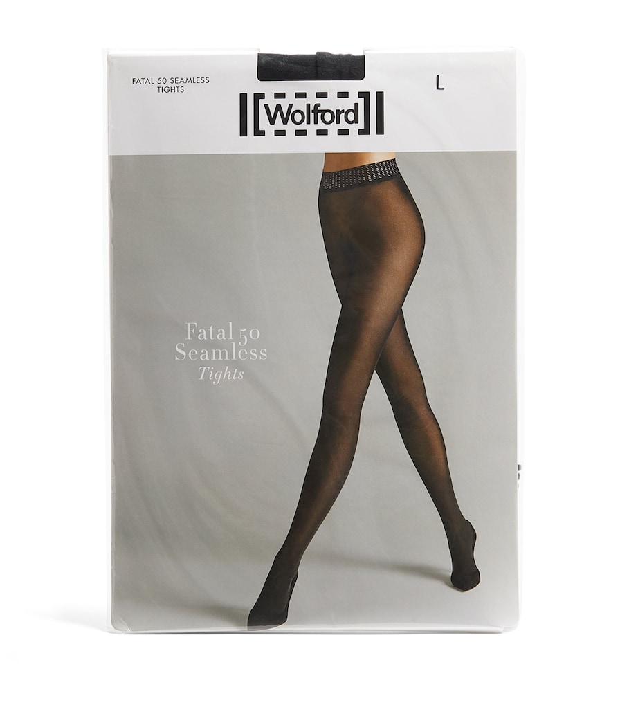 Seamless Fatal 50 Tights BLACK Image 1