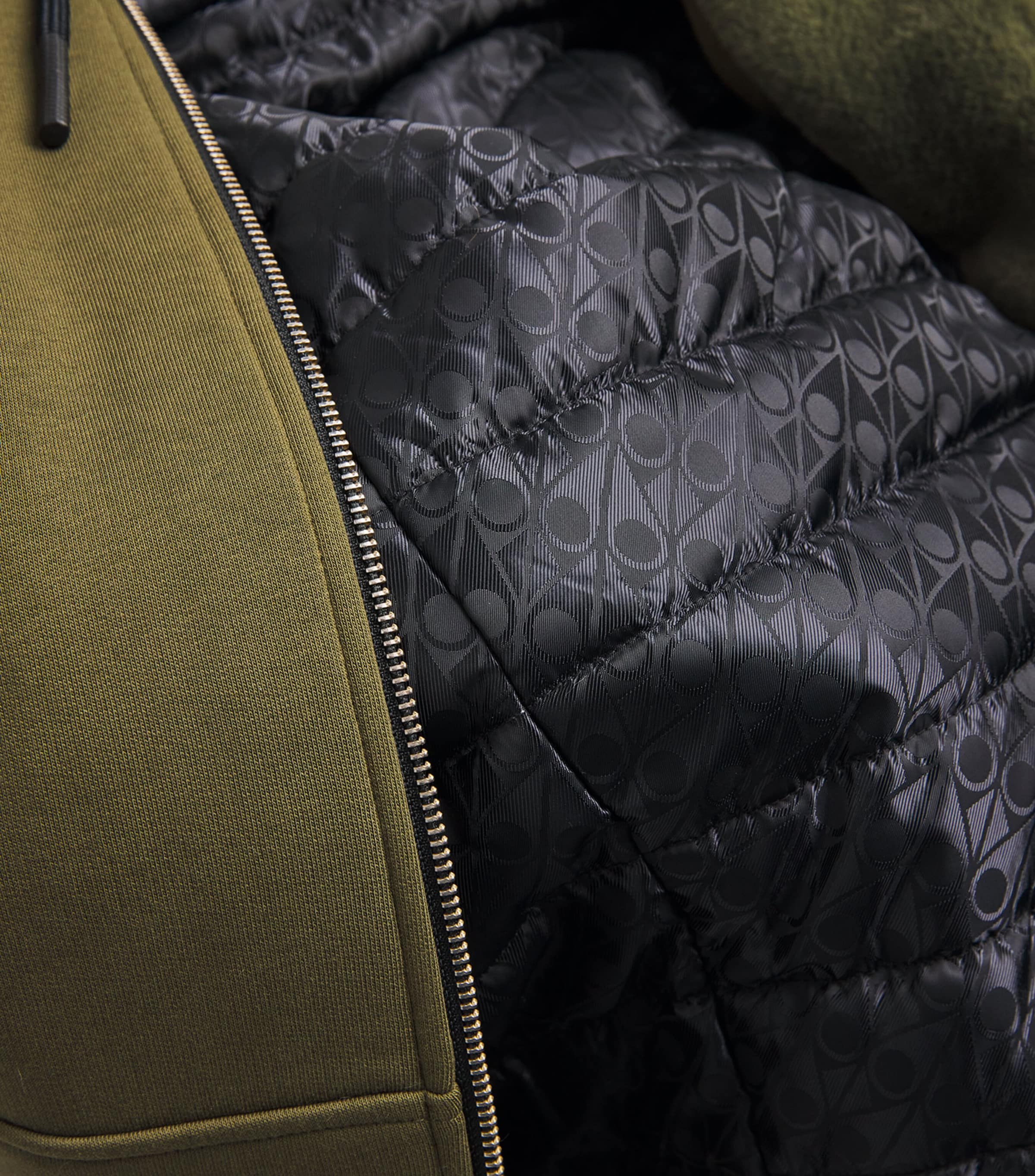 Zip-Up Bunny Hoodie MOSS W/MOSS - 1484 Image 5