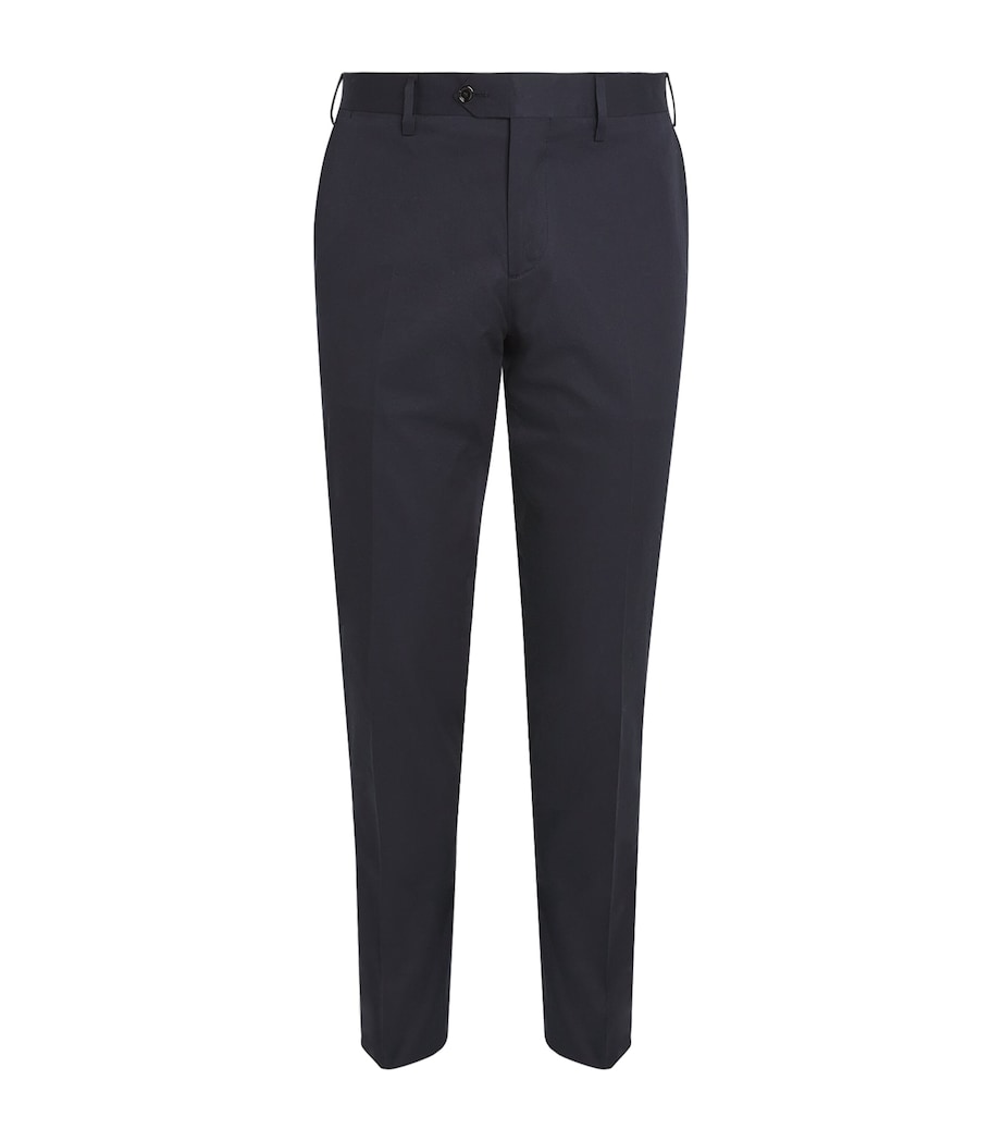 Cotton Drop Reg Trousers 850BL Image 1