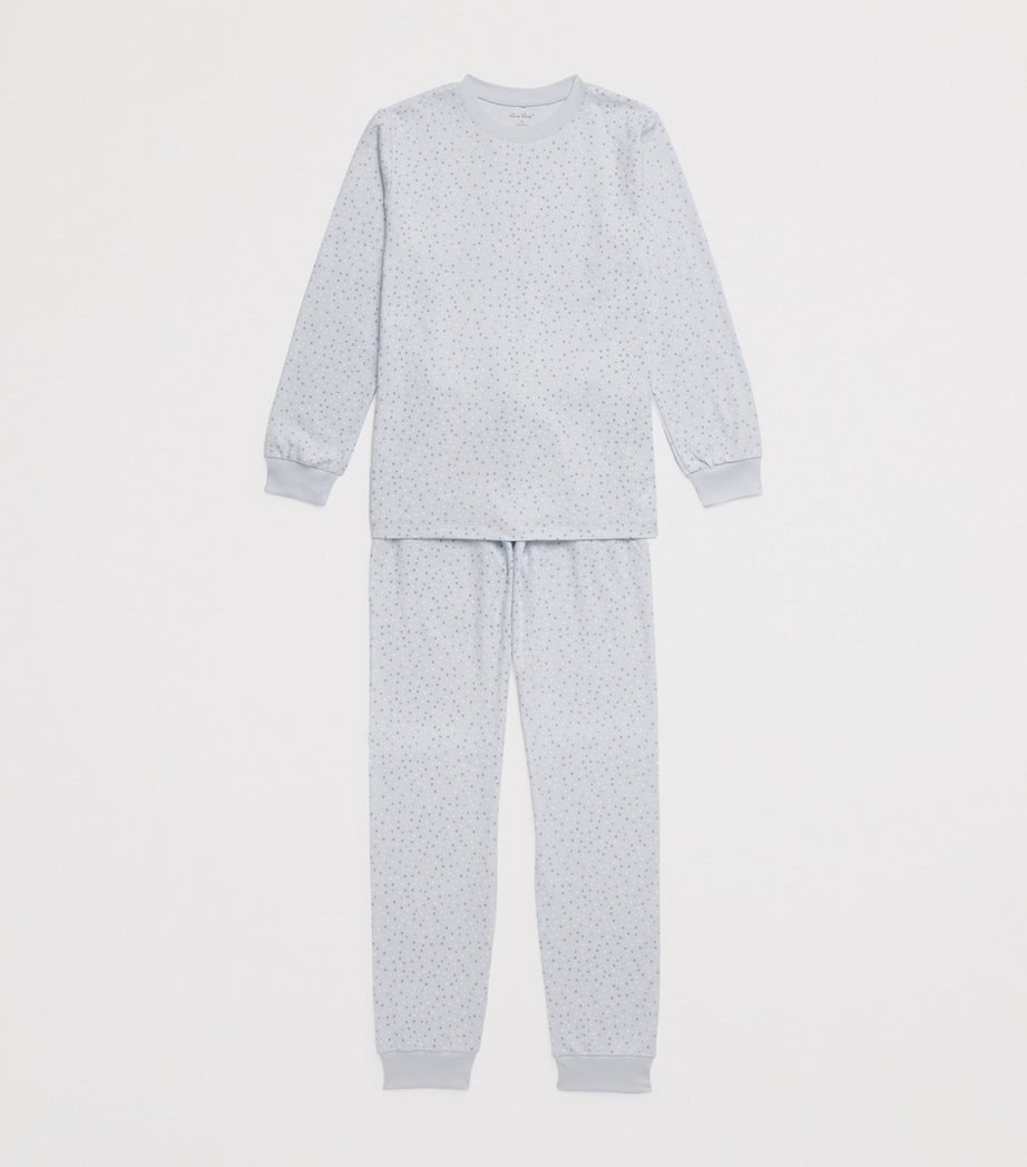 Kissy Kissy Pima Cotton Superstars Pyjama Set (2-6 years) Blue Image 3