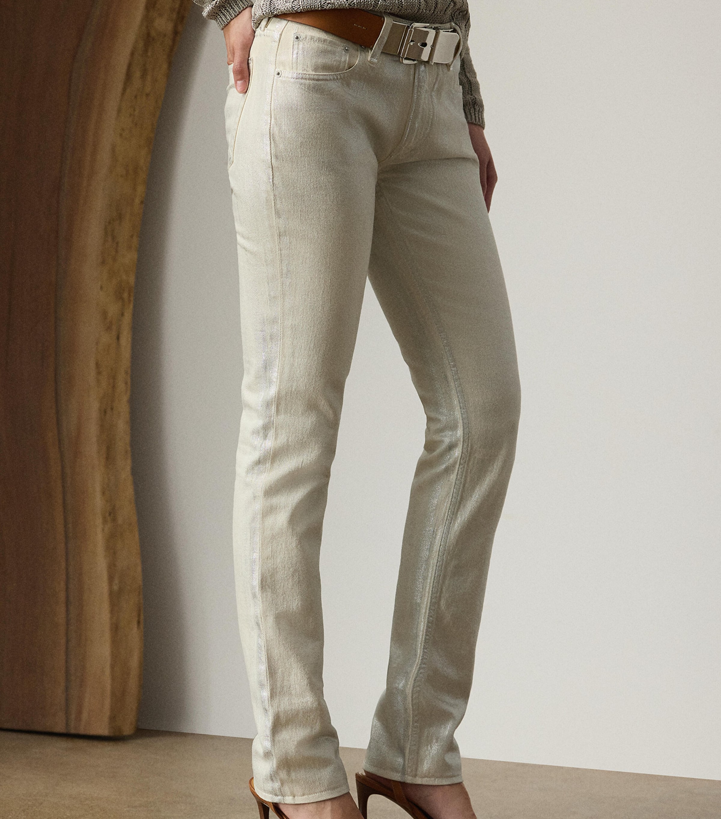 Barrett Mid-Rise Slim-Fit Jeans STERLING STEEL Image 3