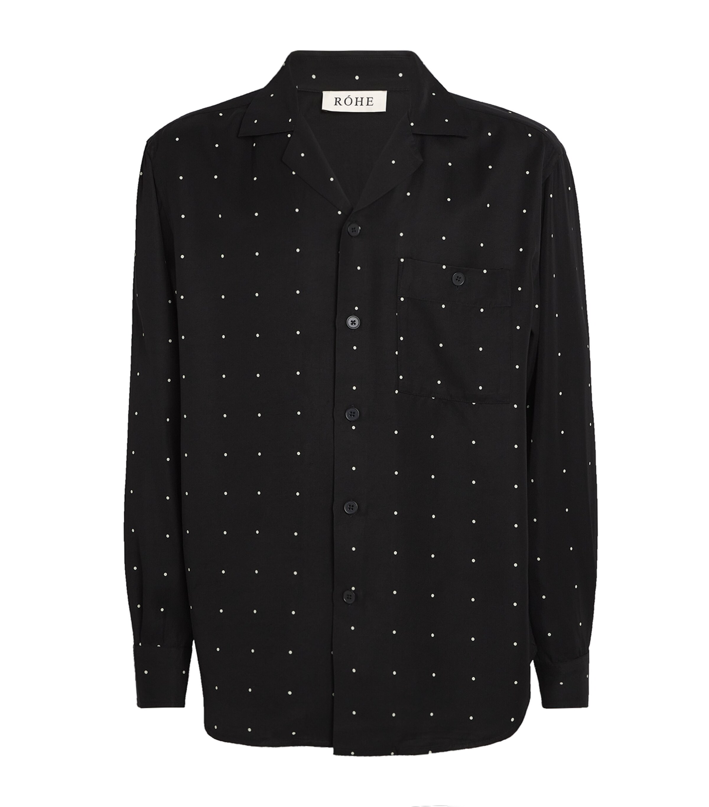 Polka Dot Shirt 976 BLCK / CREAM DOT Image 1