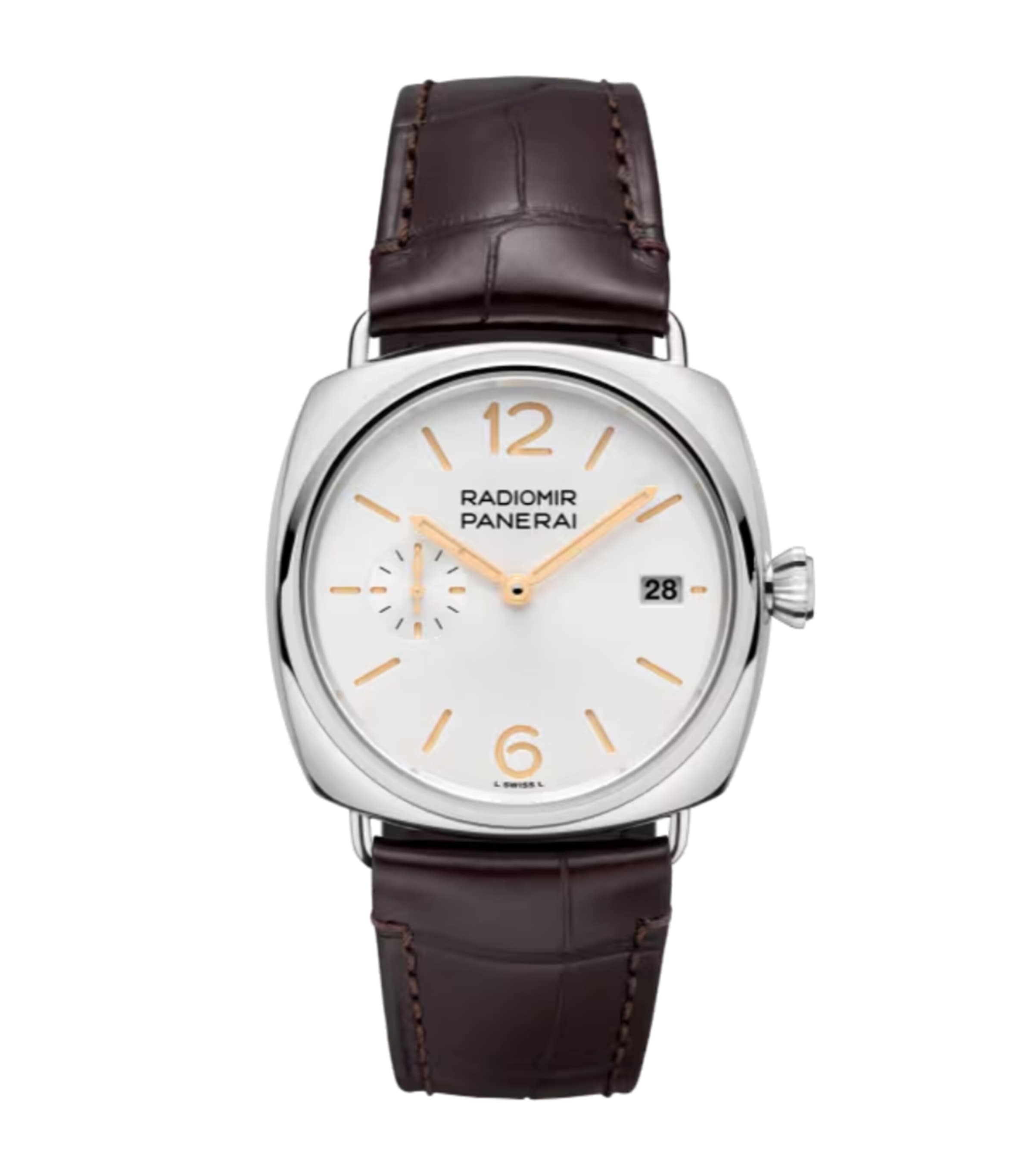 Stainless Steel Radiomir Quaranta Watch 40mm WHITE Image 1