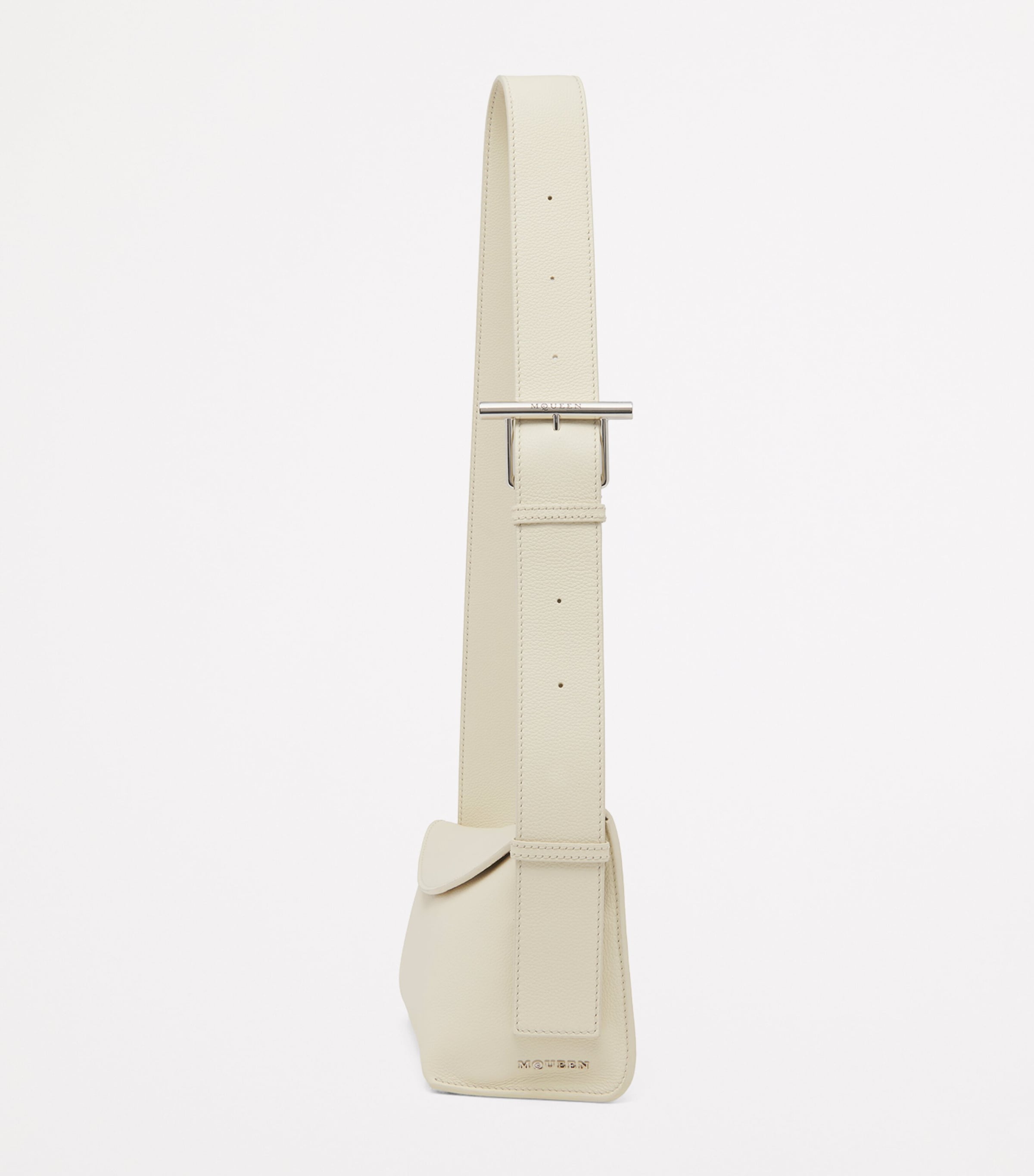 Leather T-Bar Sling Cross-Body Bag 9701 Image 3