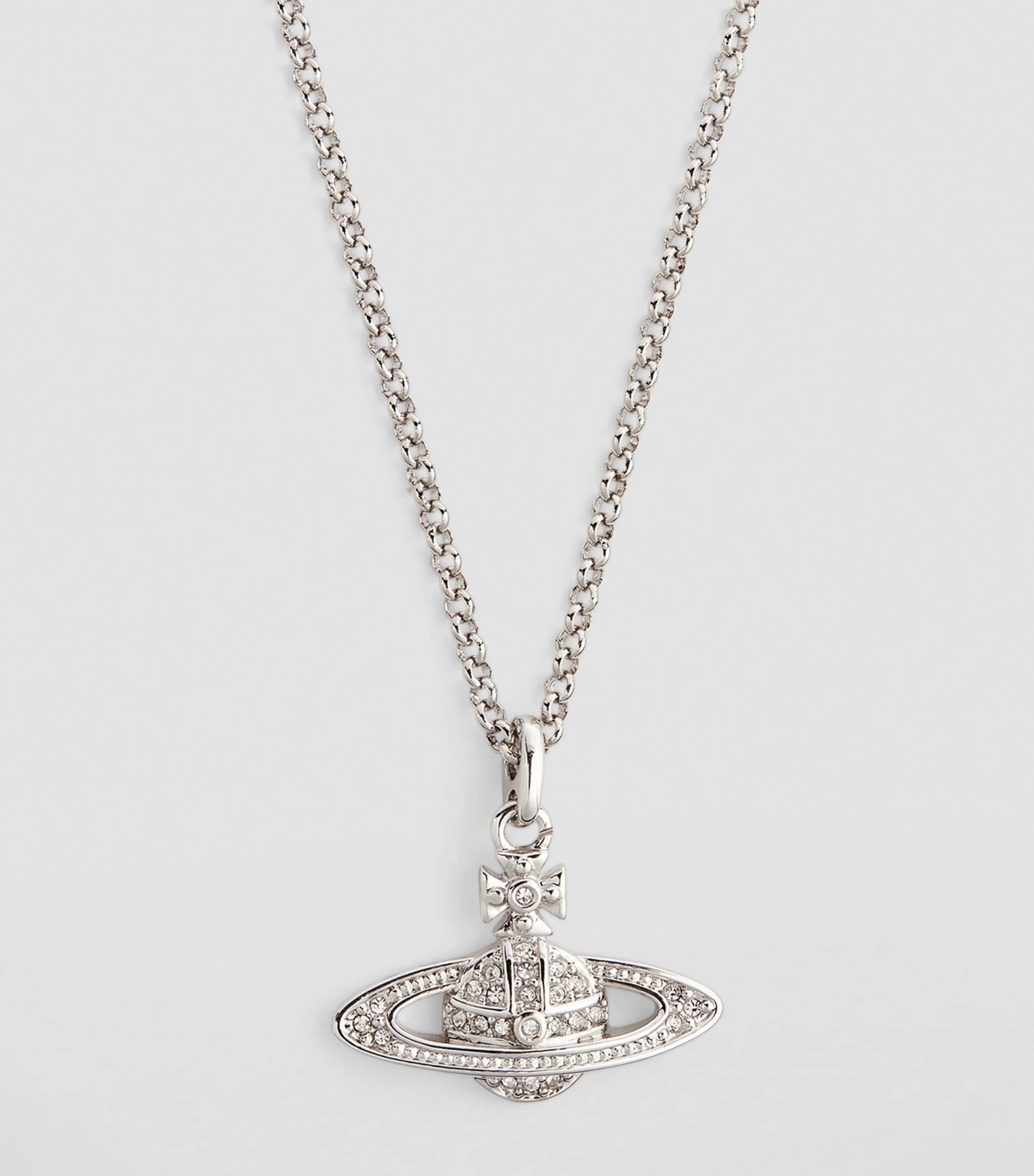 Vivienne Westwood Mini Bas Relief Orb Necklace | Harrods US