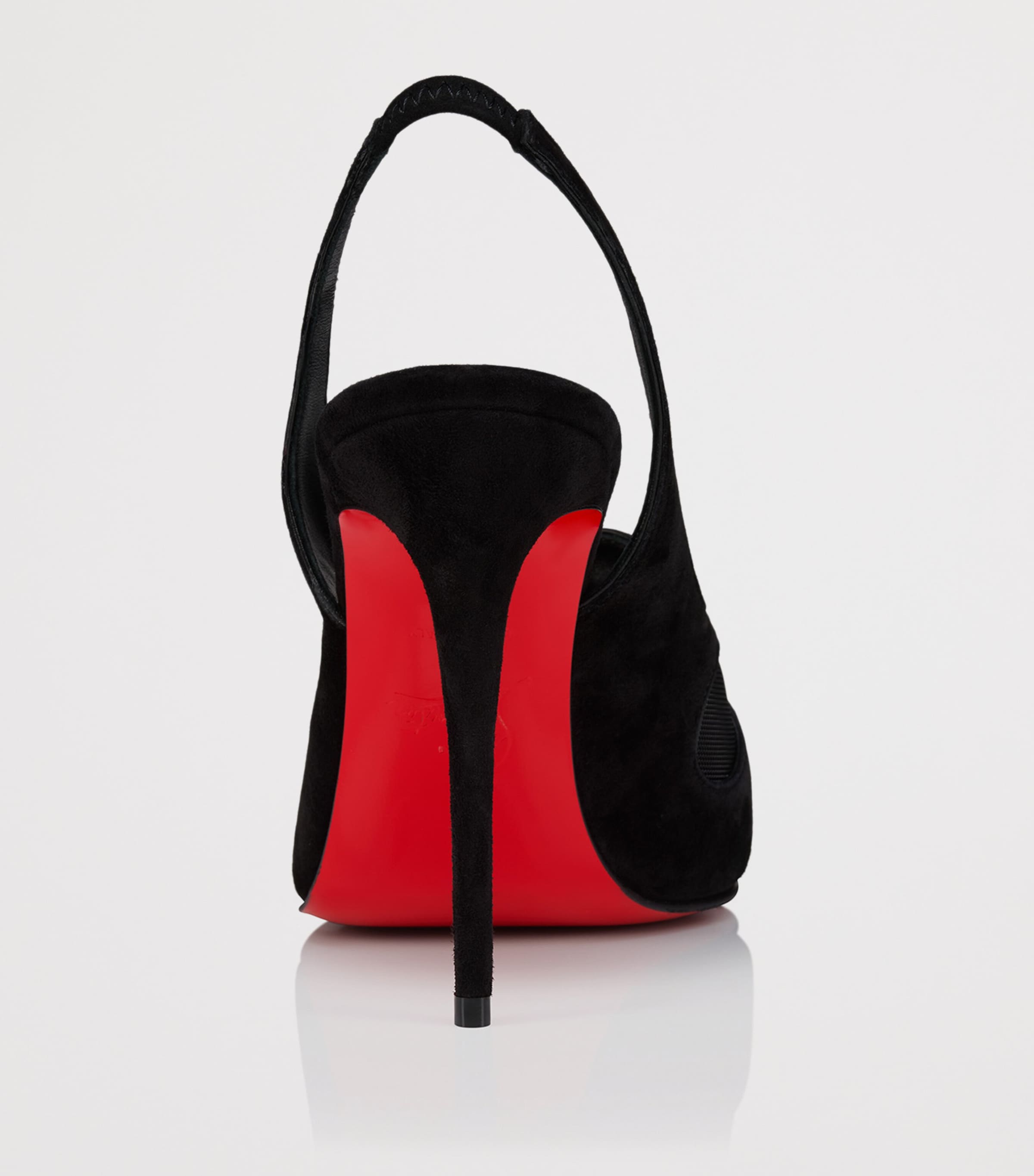 Circus Max Suede-Mesh Slingback Pumps 100 B439 Image 4