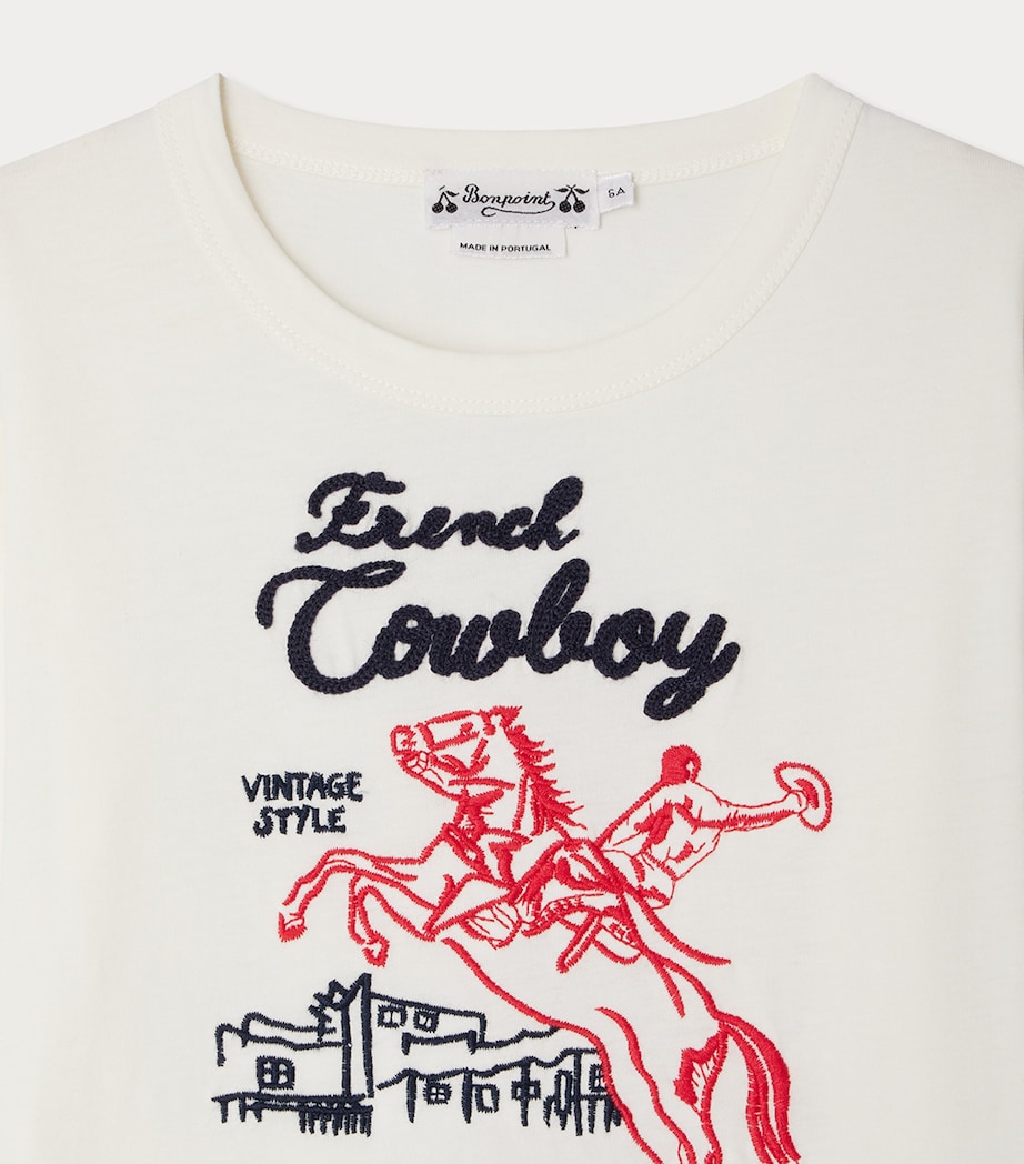 Organic Cotton Tadda T-Shirt (10-14 Years) UPB BLANC LAIT Image 3