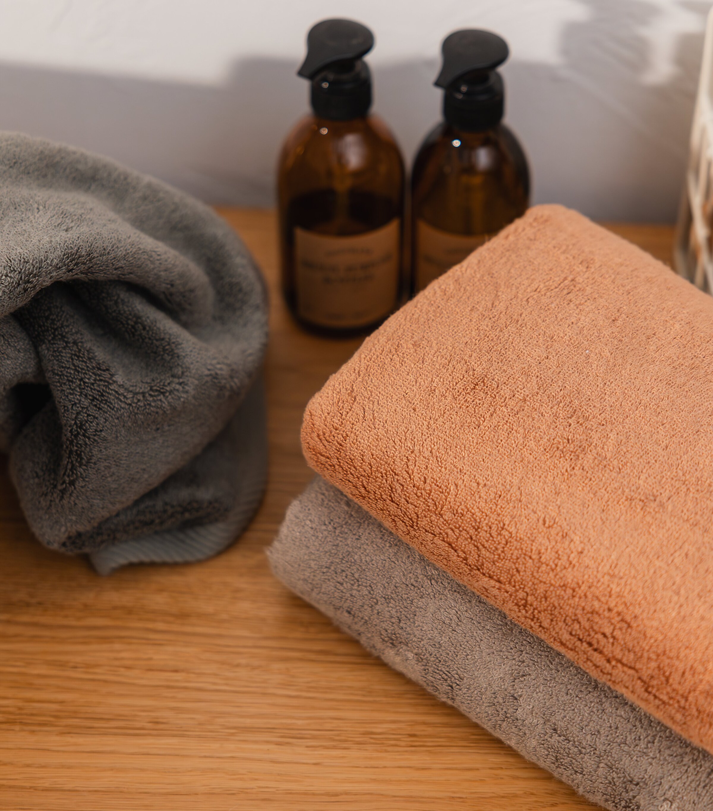 Hamam Organic Cotton-Modal Glam Guest Towel (30cm x 40cm) Vapour Image 2