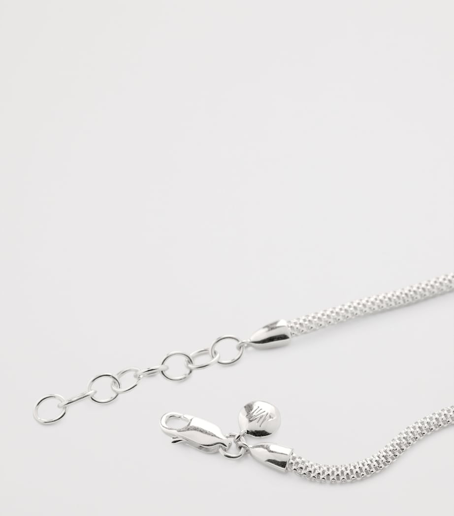 Monica Vinader Sterling Silver Heirloom Chain Bracelet Sterling Silver Image 3