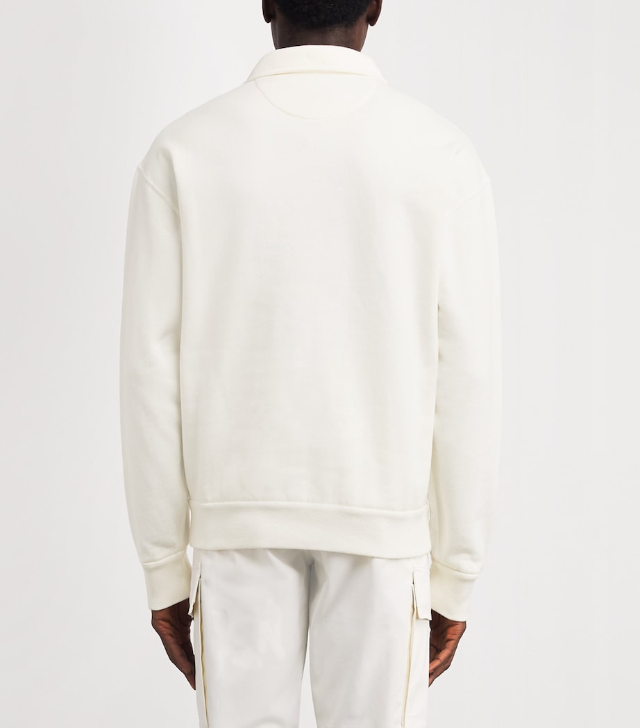 x Wimbledon Crest Polo Shirt CLASSIC WHITE Image 4