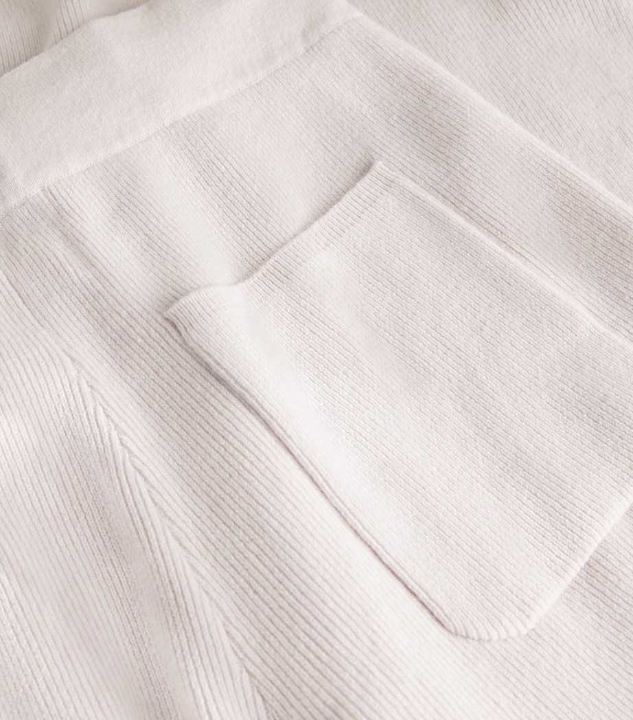 Cashmere-Blend No.387 Strut Short Sweatpants CHALK Image 5