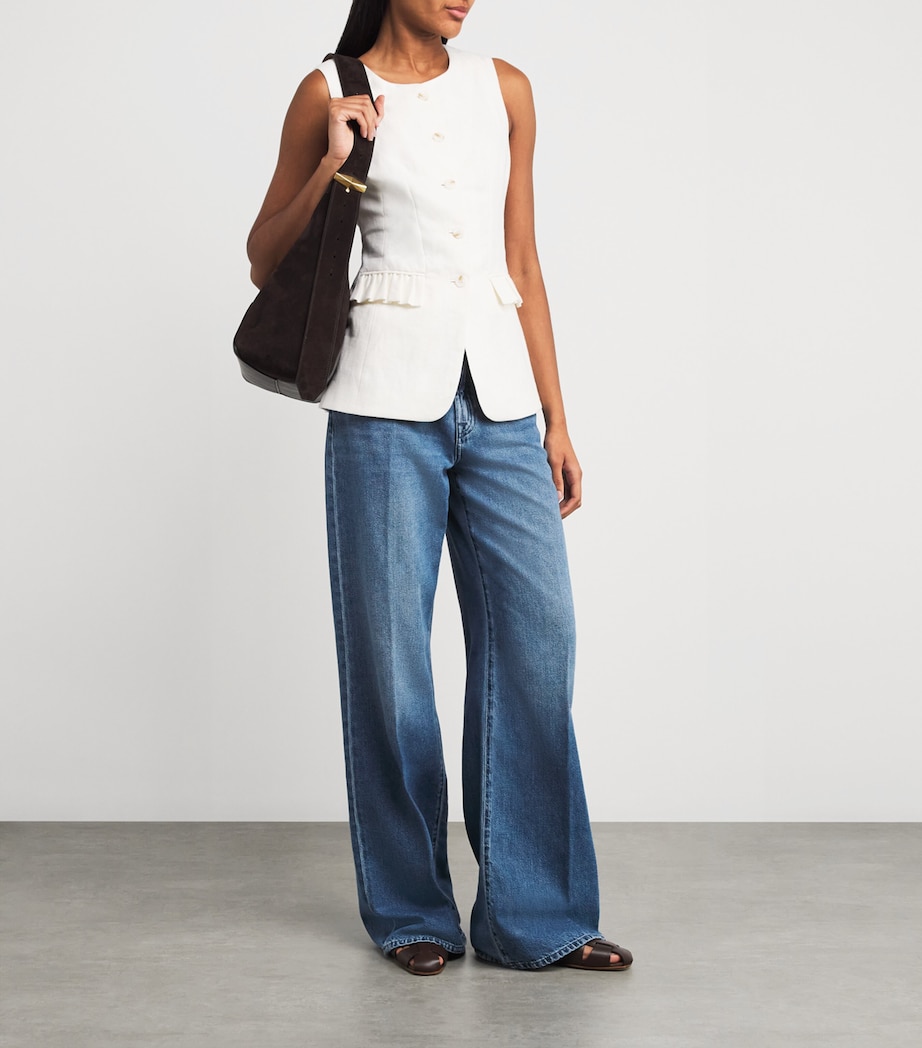 Luxe Vintage Lotta Flared Jeans U71BB HILO Image 2