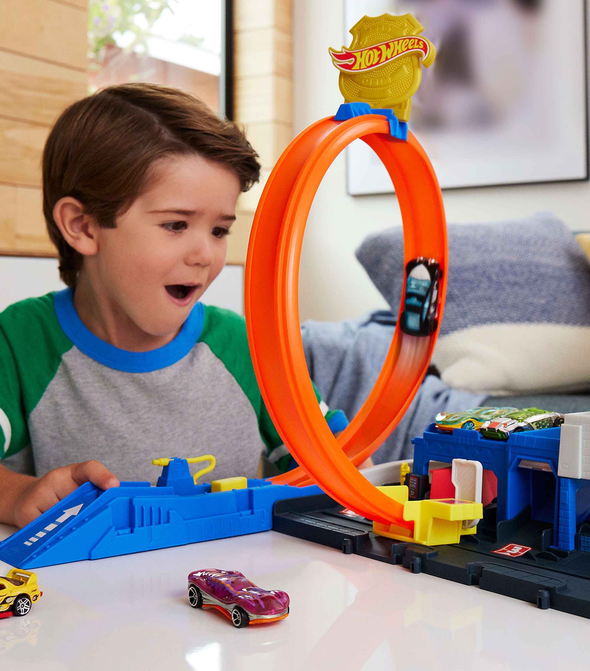 Hot Wheels City Super Police Station MULTI Image 2