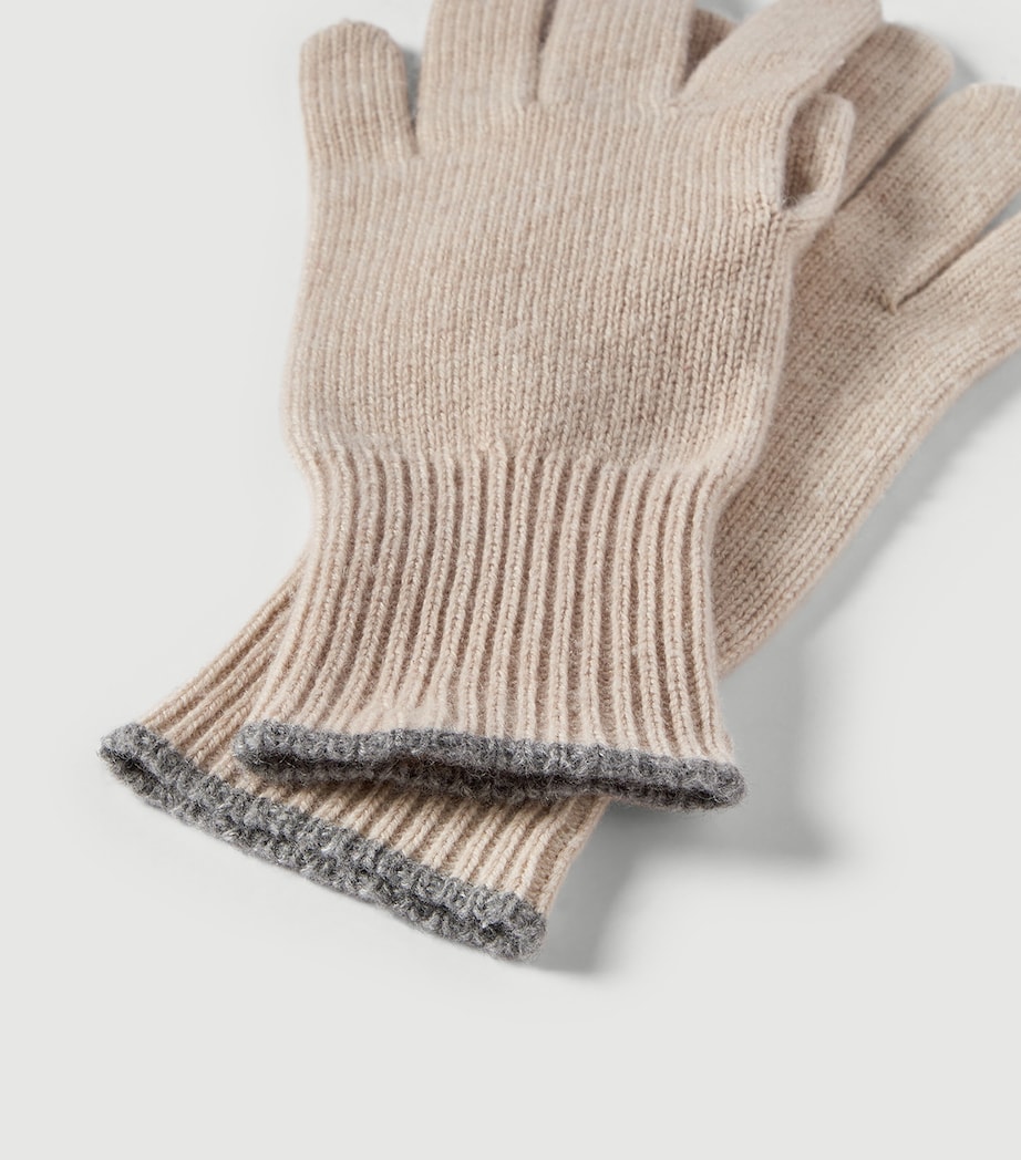 Brunello Cucinelli Cashmere Gloves Image 2
