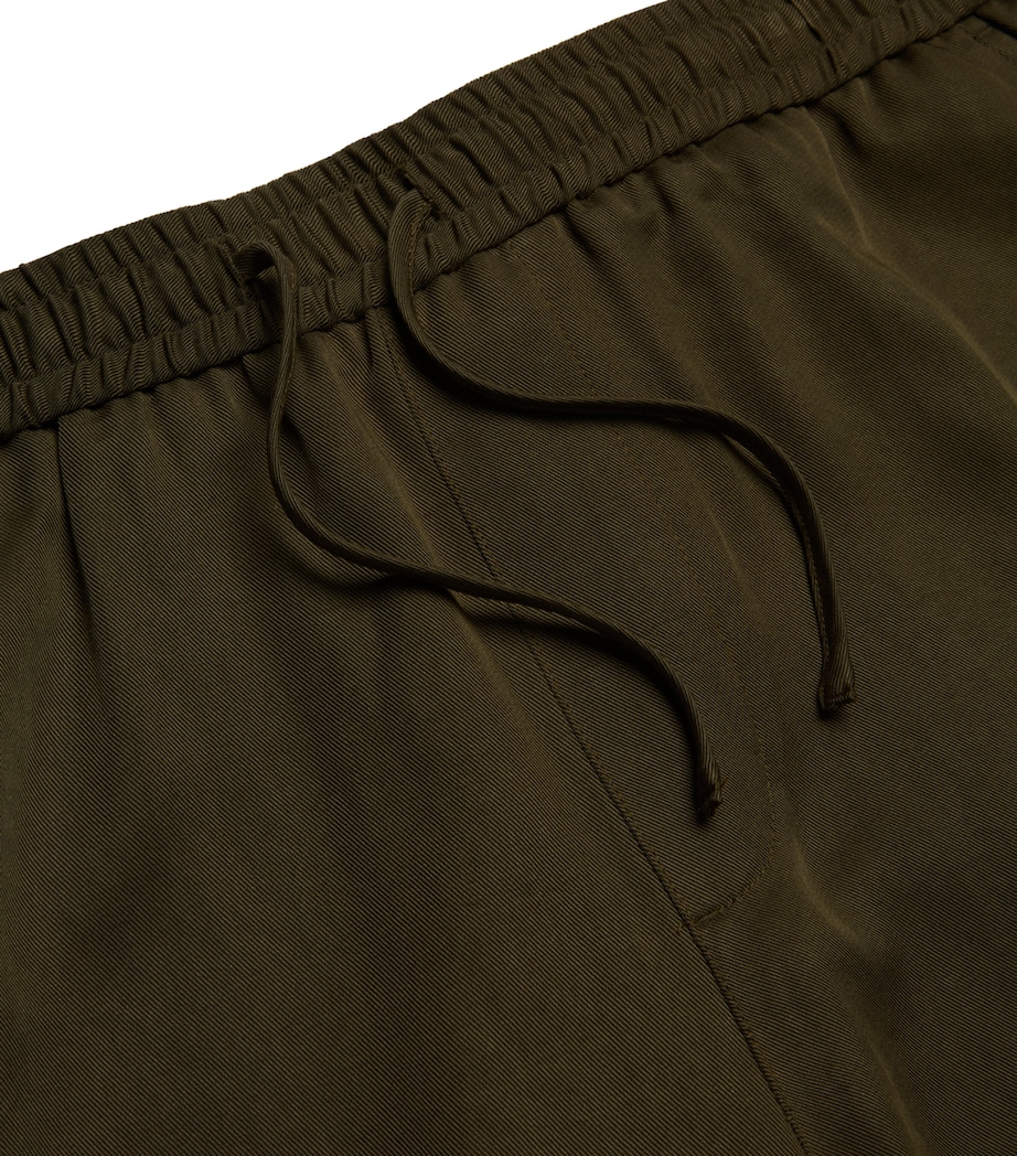 Drawstring Swim Shorts KHAKI Image 2