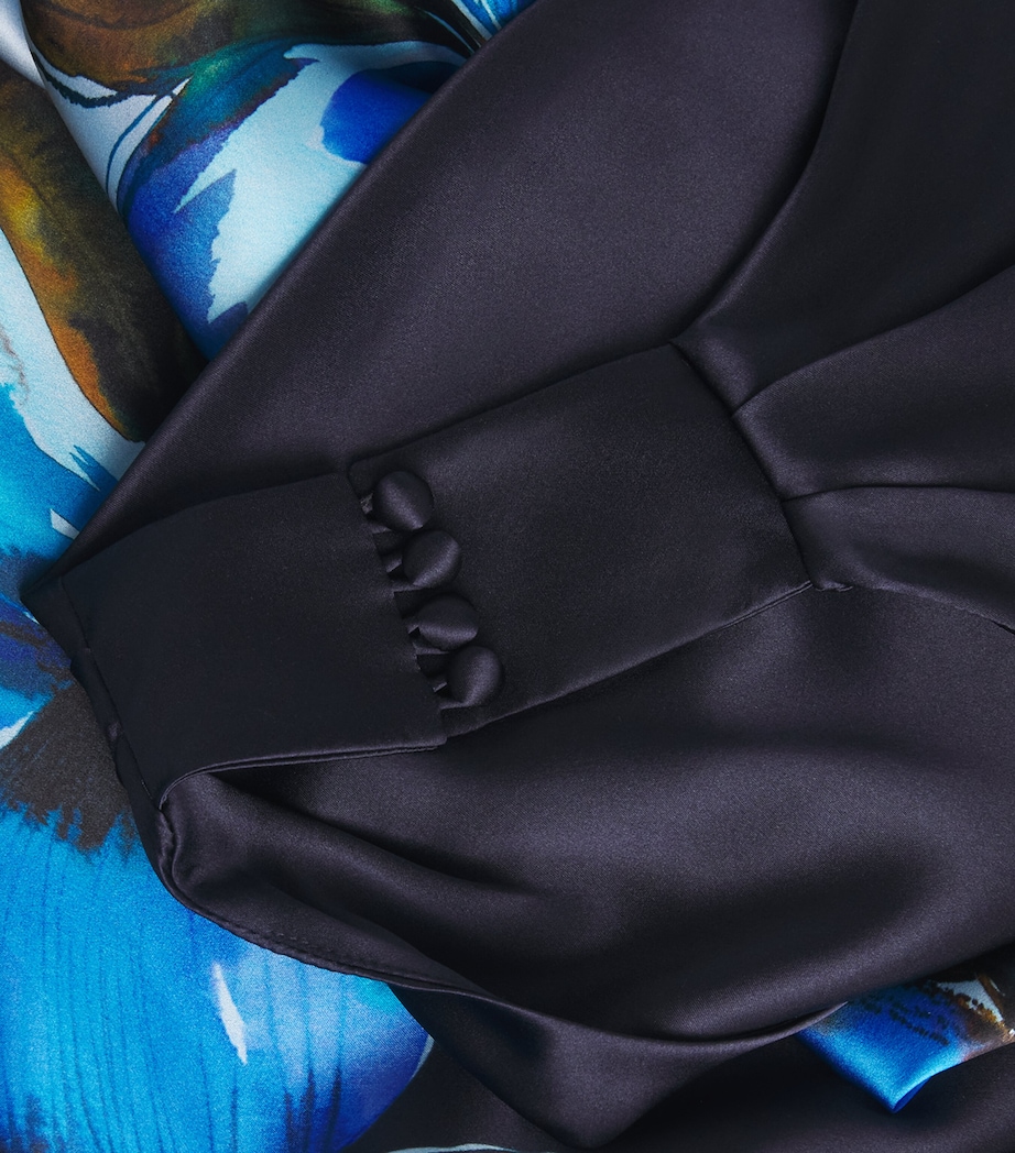 Silk Cyran Maxi Dress PRINT Image 5