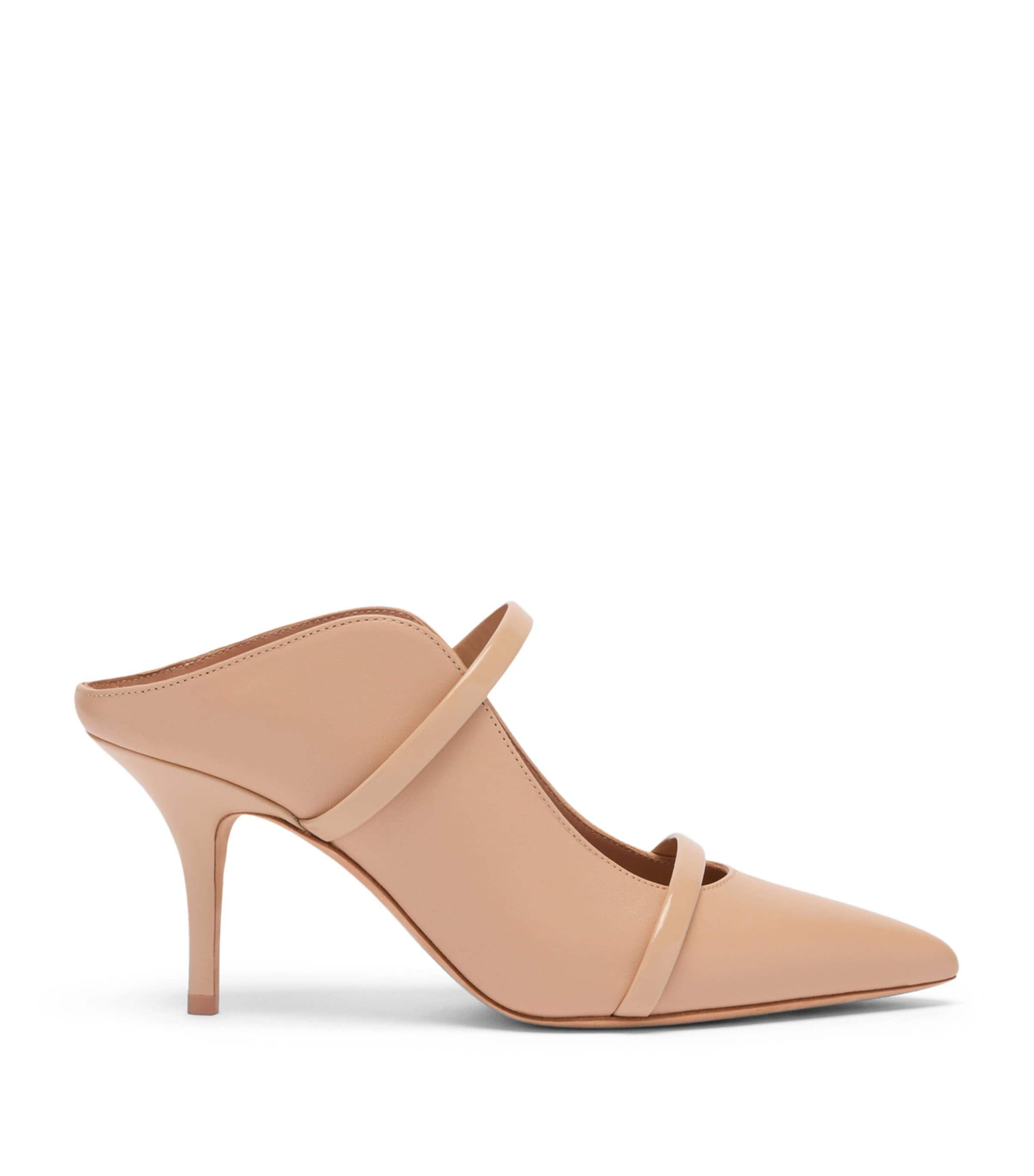 Malone Souliers Leather Maureen Mules 70 Buff Image 1