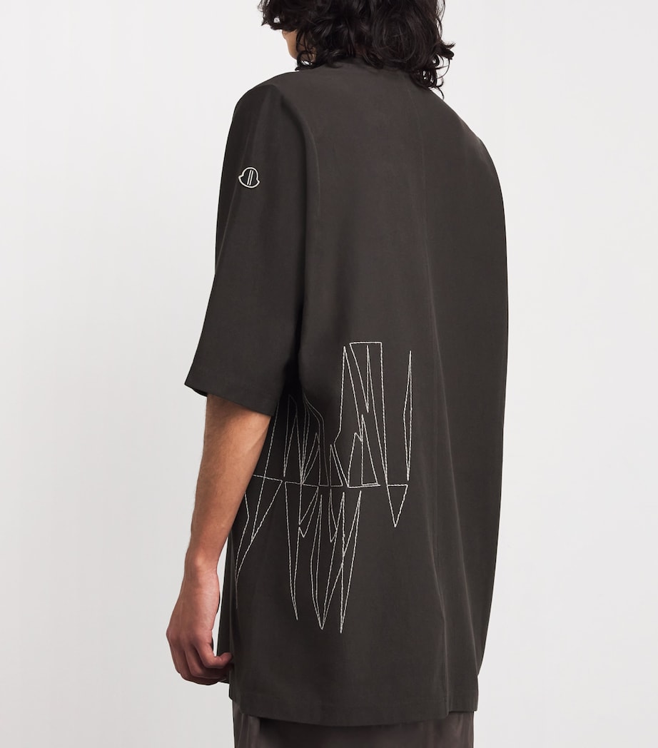 x Moncler Cotton Jumbo T-Shirt 828 - DARK DUST Image 4