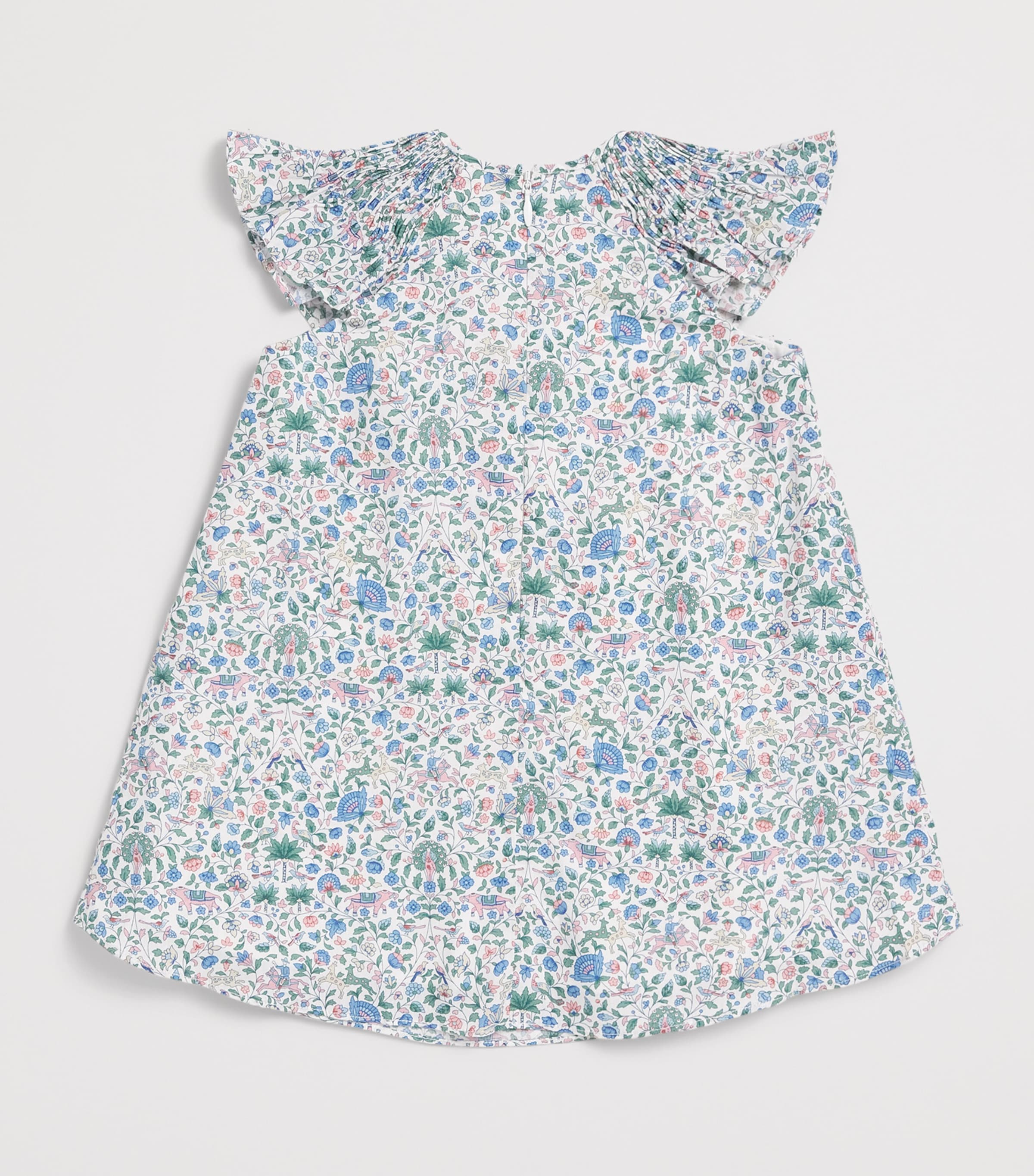 Tartine et Chocolat Cotton Liberty Floral Print Dress (3 Months-4 Years) Image 2