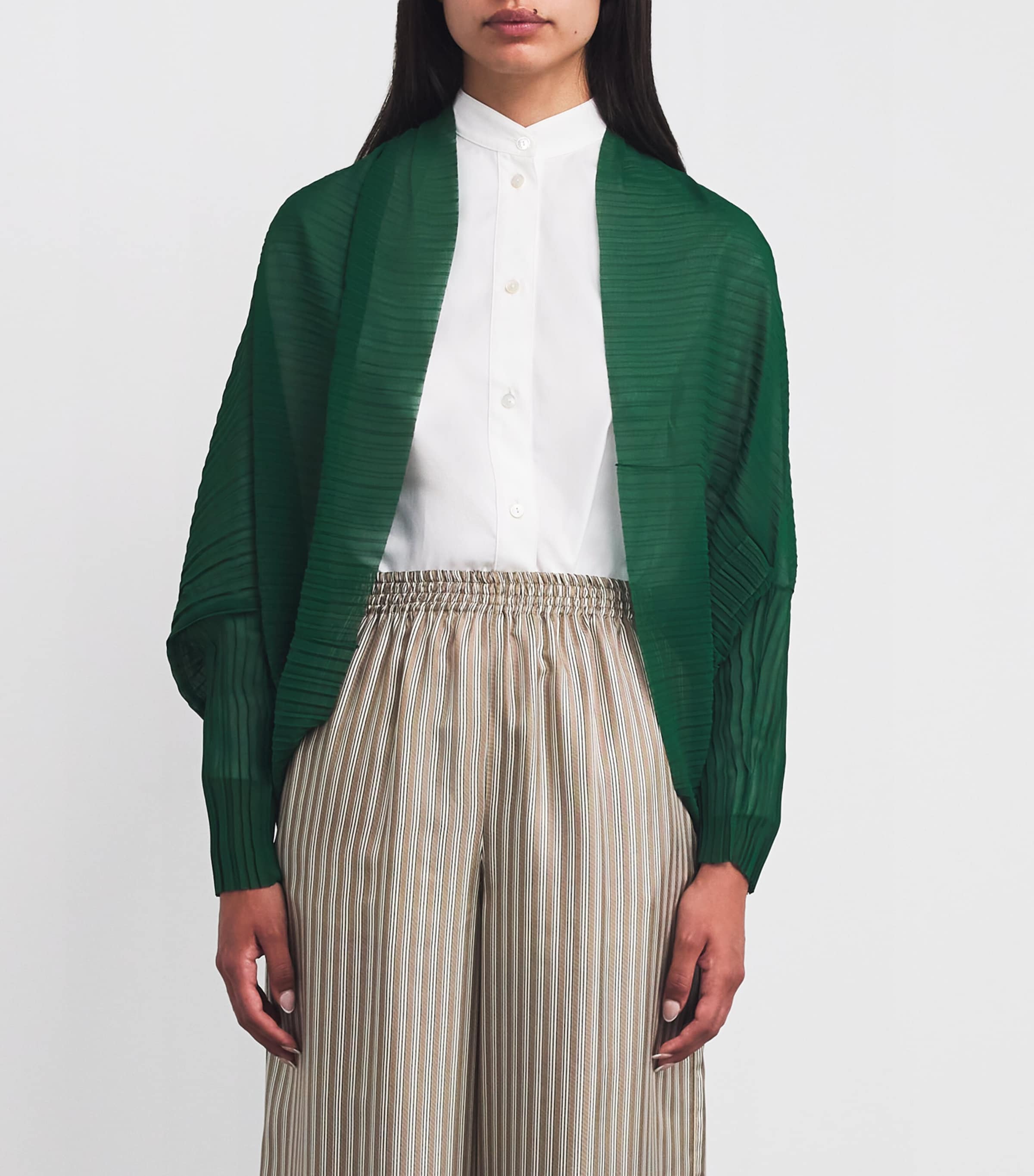 Plissé Stole EMERALD Image 3