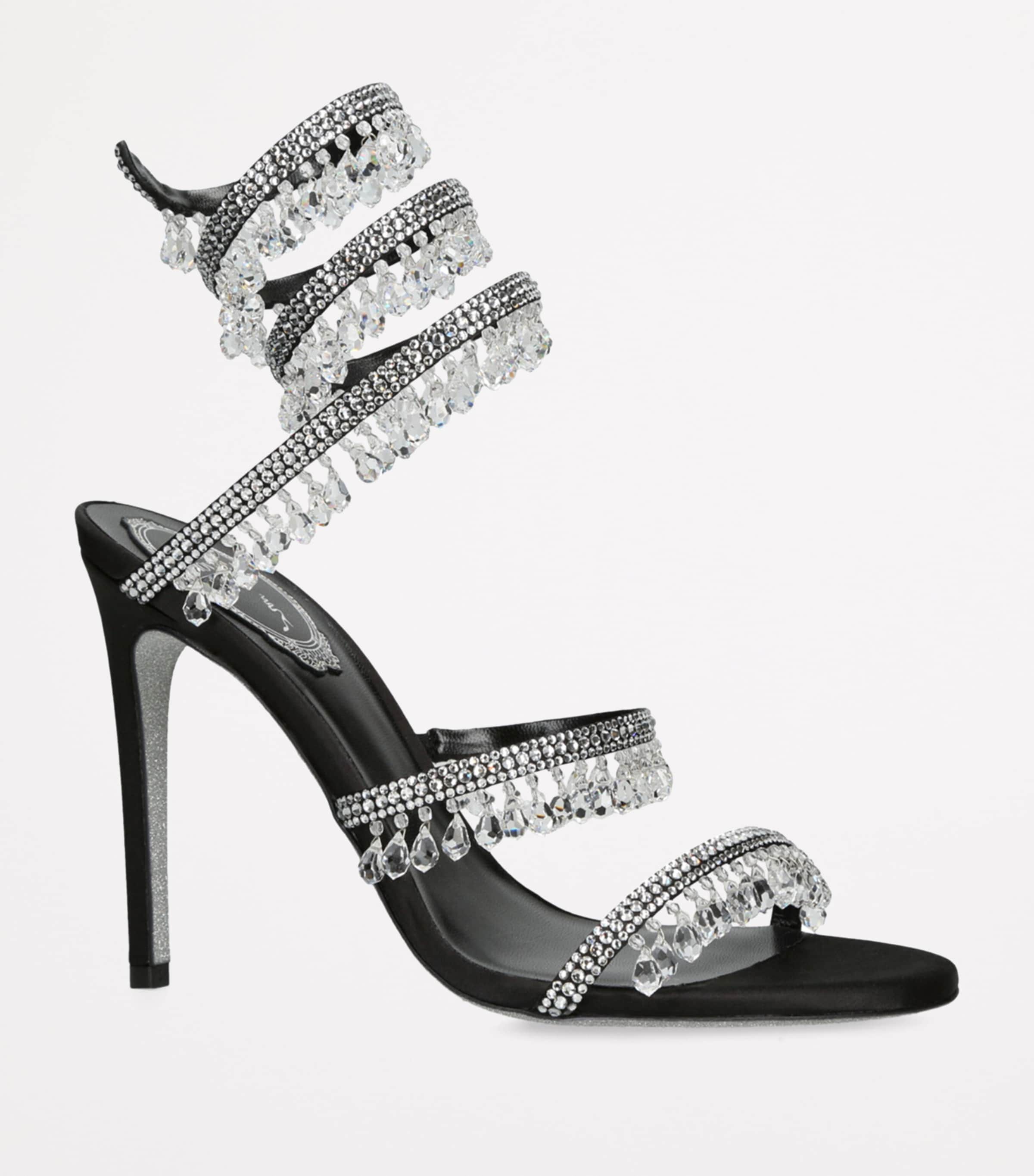 Chandelier Heeled Sandals 105 BLK/OTHER Image 3