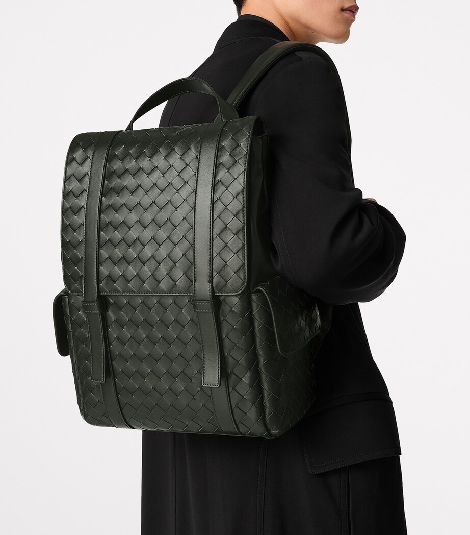 Bottega Veneta Intrecciato Back-To-School Backpack Image 2