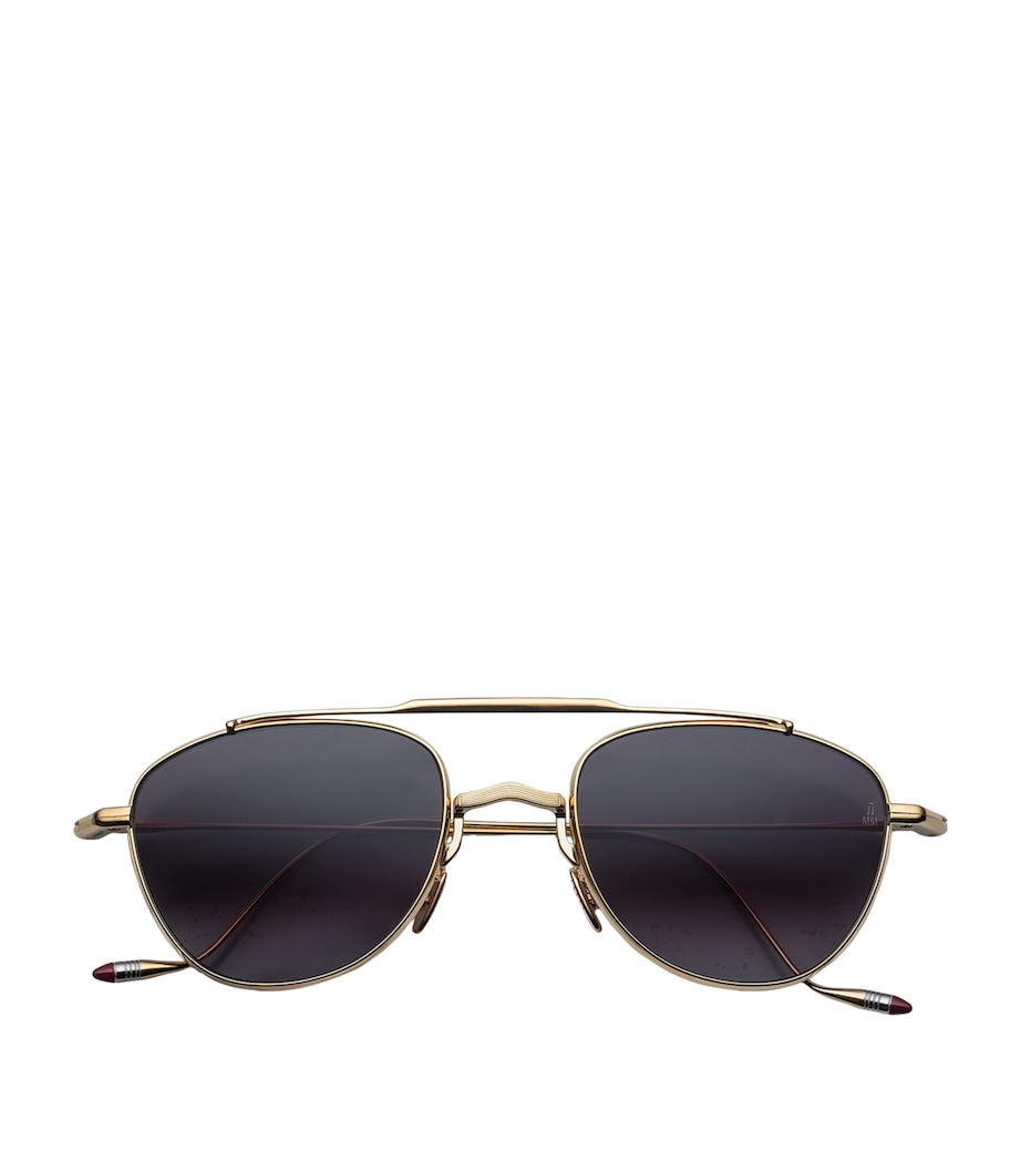 Titanium Flynn Aviator Sunglasses 7C-CIA Image 1