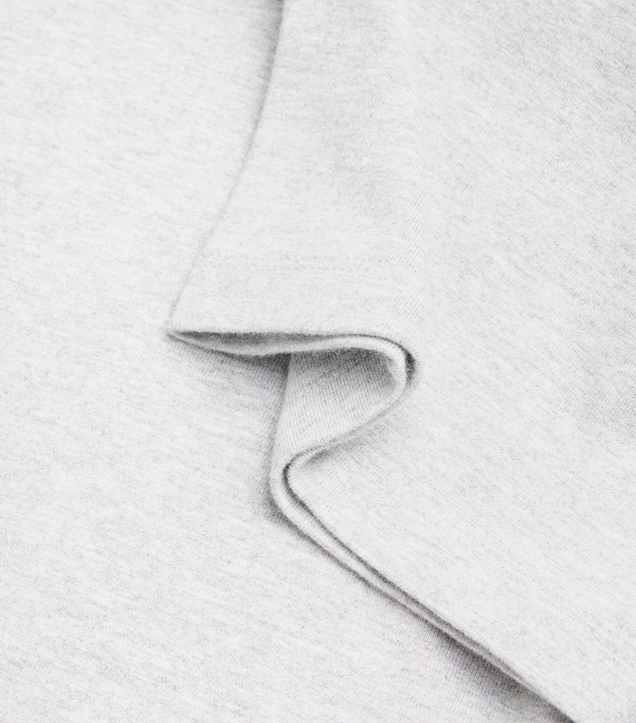 Cotton-Blend Lounge T-Shirt HEATHER GREY Image 5