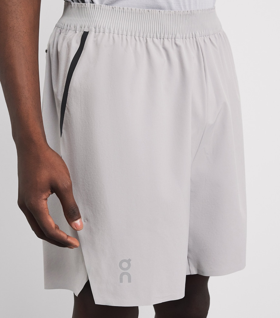 On Mens Train Shorts Alloy Image 3